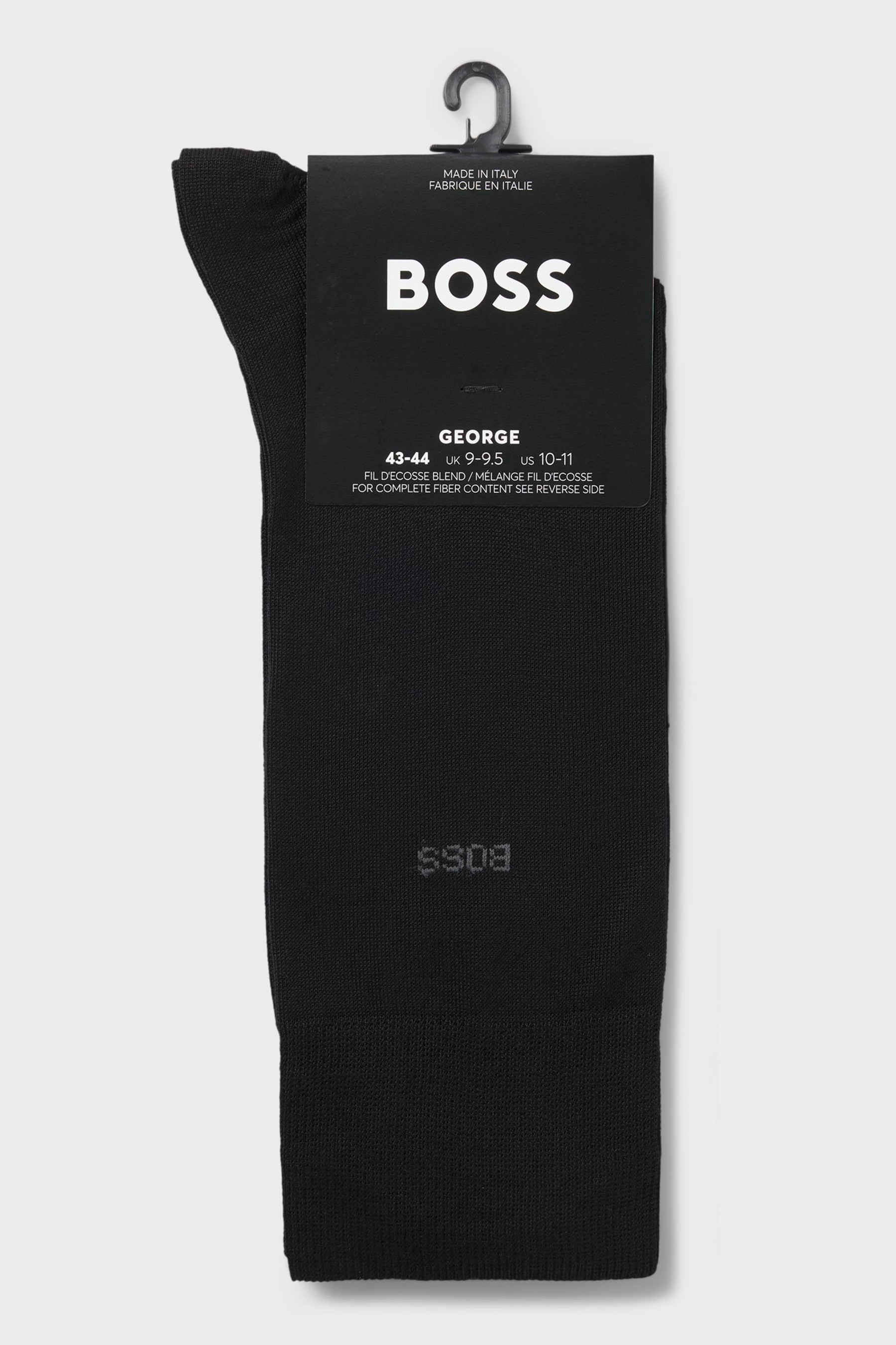 BOSS Regular-Length Mercerised Egyptian Cotton Socks George