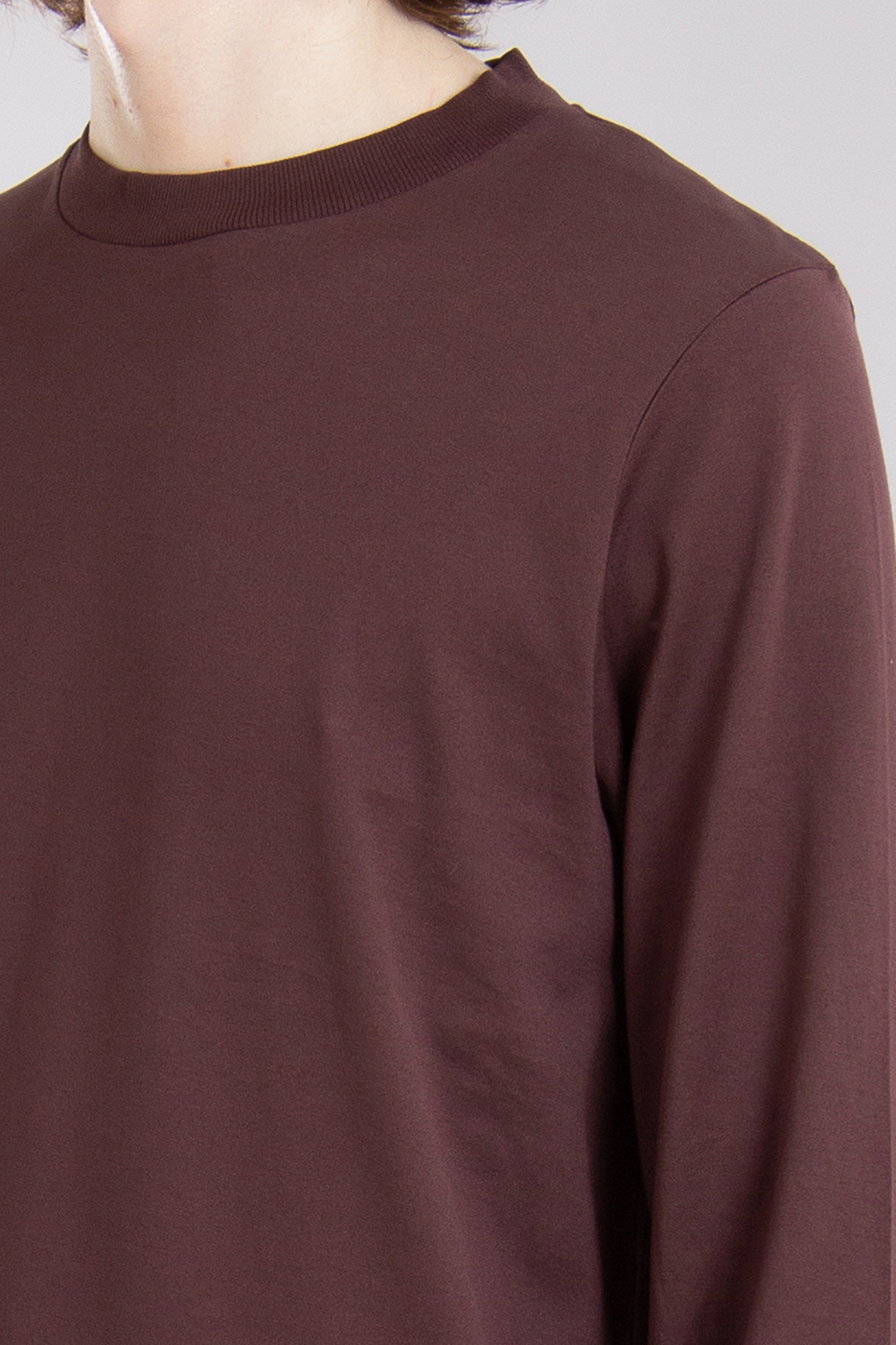 TRUSTED HANDWORK Supima Cotton Jersey Long Sleeve T-Shirt TRUSTED HANDWORK Supima Cotton Jersey Long Sleeve T-Shirt