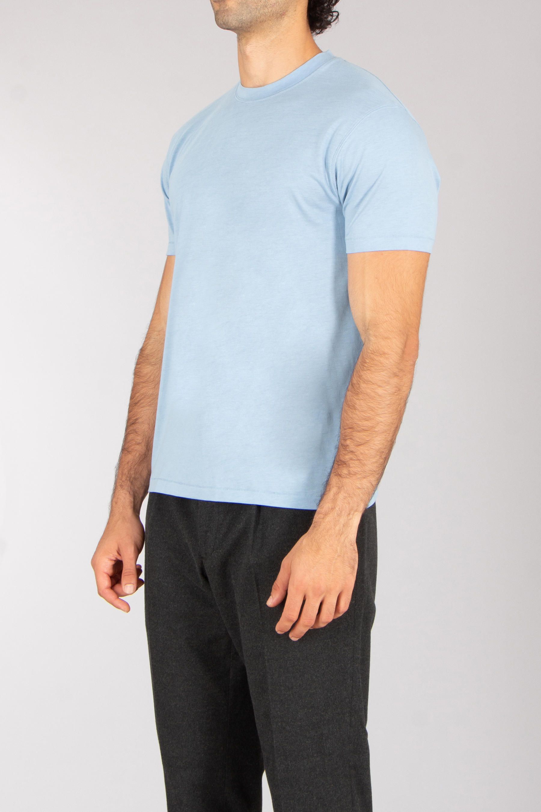 TOM FORD Regular Fit Lyocell-Cotton Jersey T-Shirt T-shirt, Erwachsener, Männlich, Mann, Person