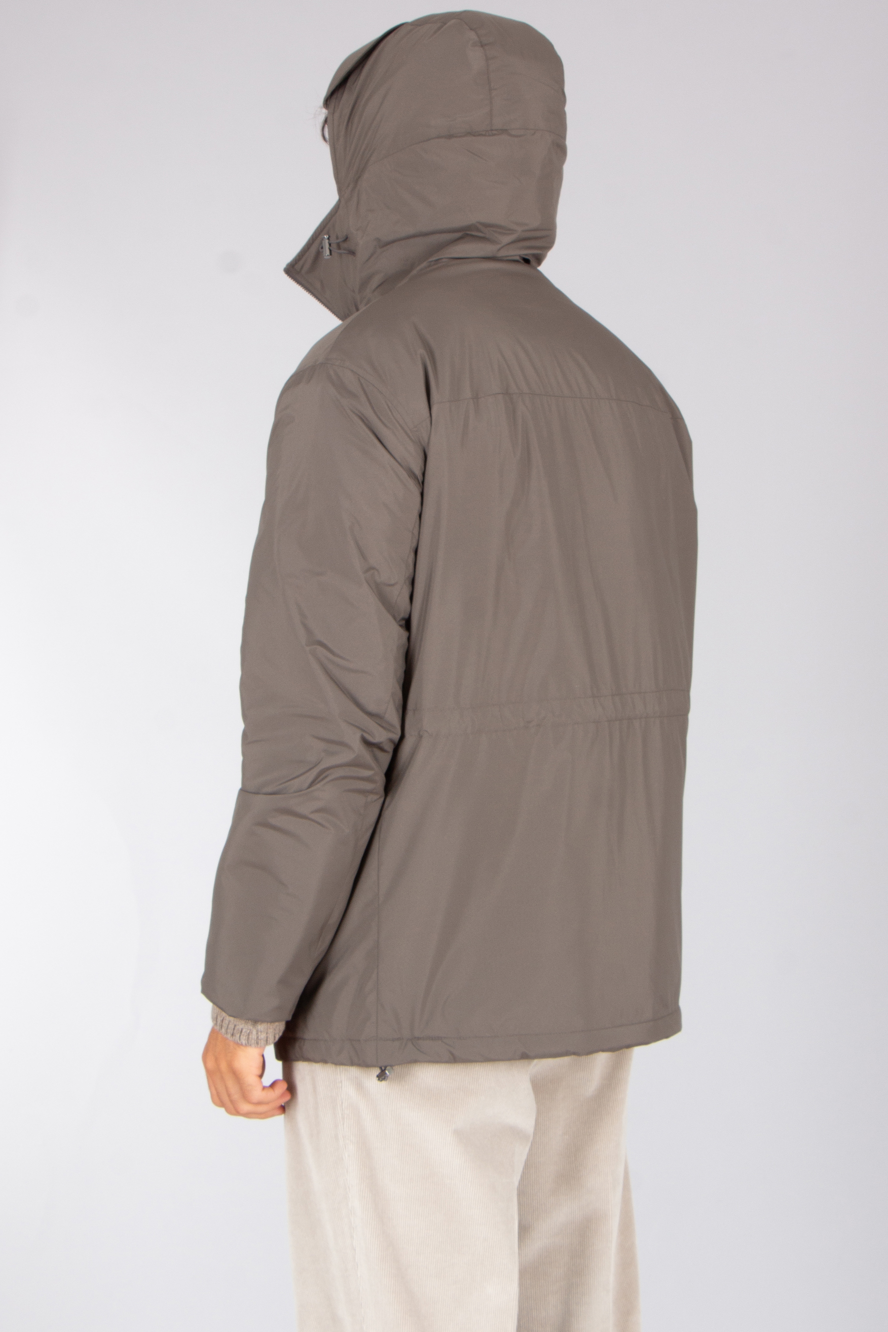 EMPORIO ARMANI Regular Fit Travel Essential Packable Technical Fabric Field Jacket Bekleidung, Mantel, Jacke