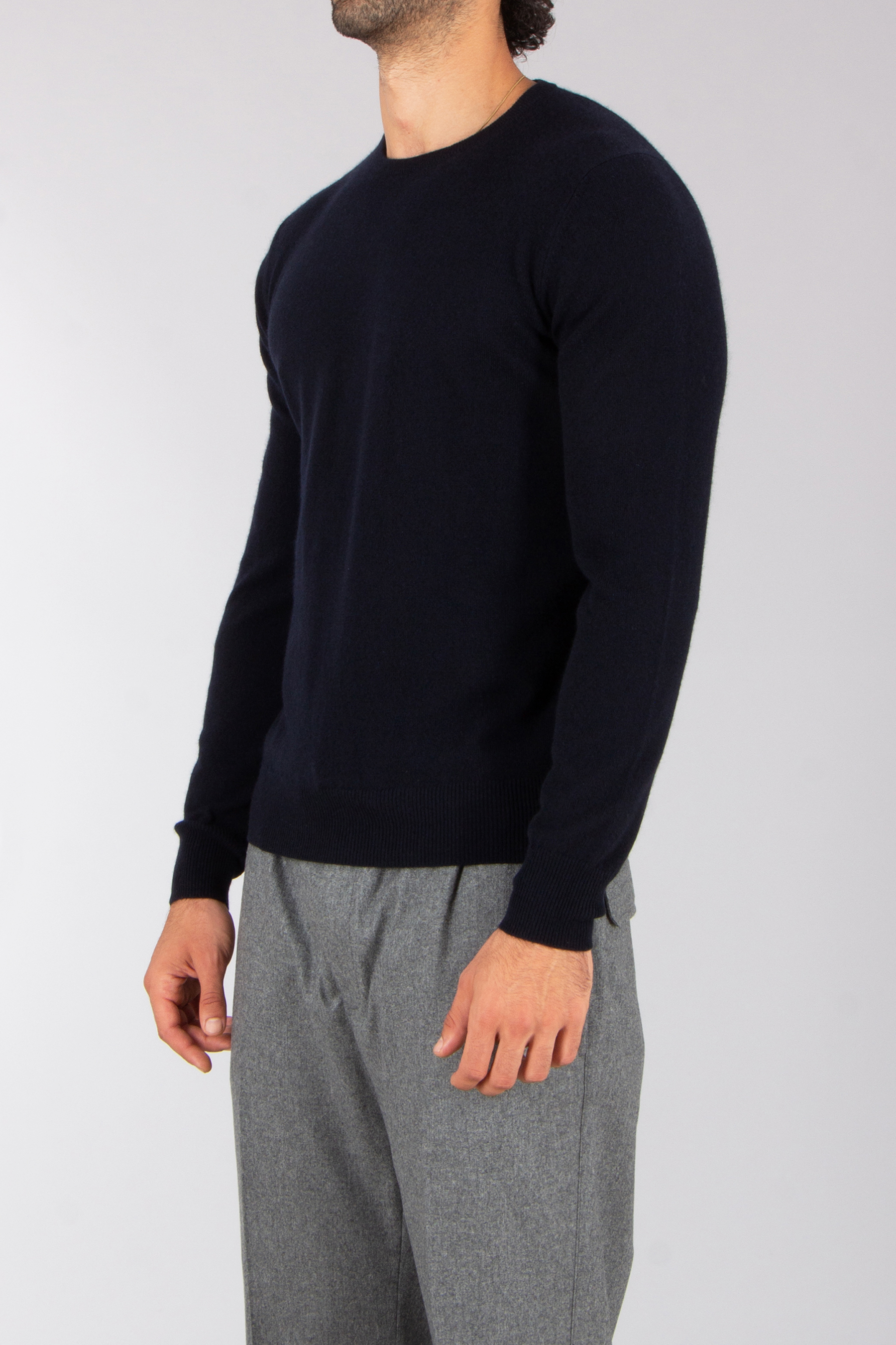 ALLUDE Regular Fit Cashmere Round Neck Sweater Bekleidung, Langarm, Ärmel, Strickwaren, Pullover