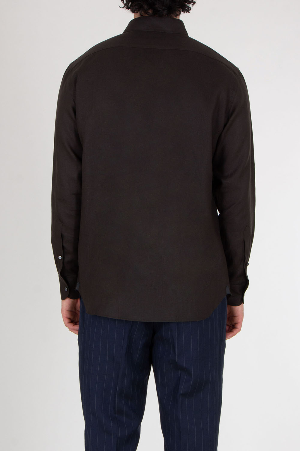 Zegna Regular Fit Oasi Lino Shirt