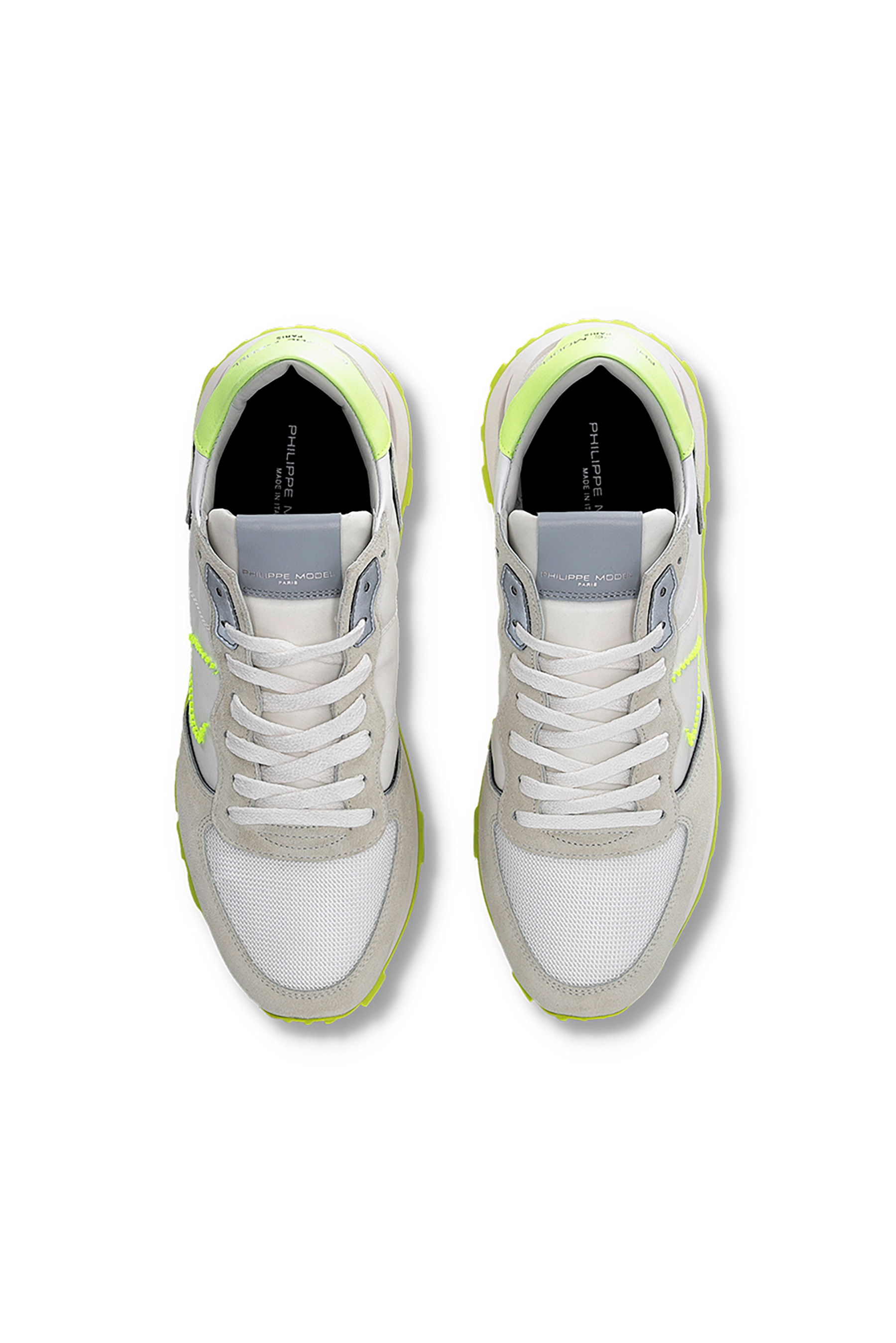 PHILIPPE MODEL Technical Fabric & Suede Sneakers Tropez Haute Low PHILIPPE MODEL Technical Fabric & Suede Sneakers Tropez Haute Low