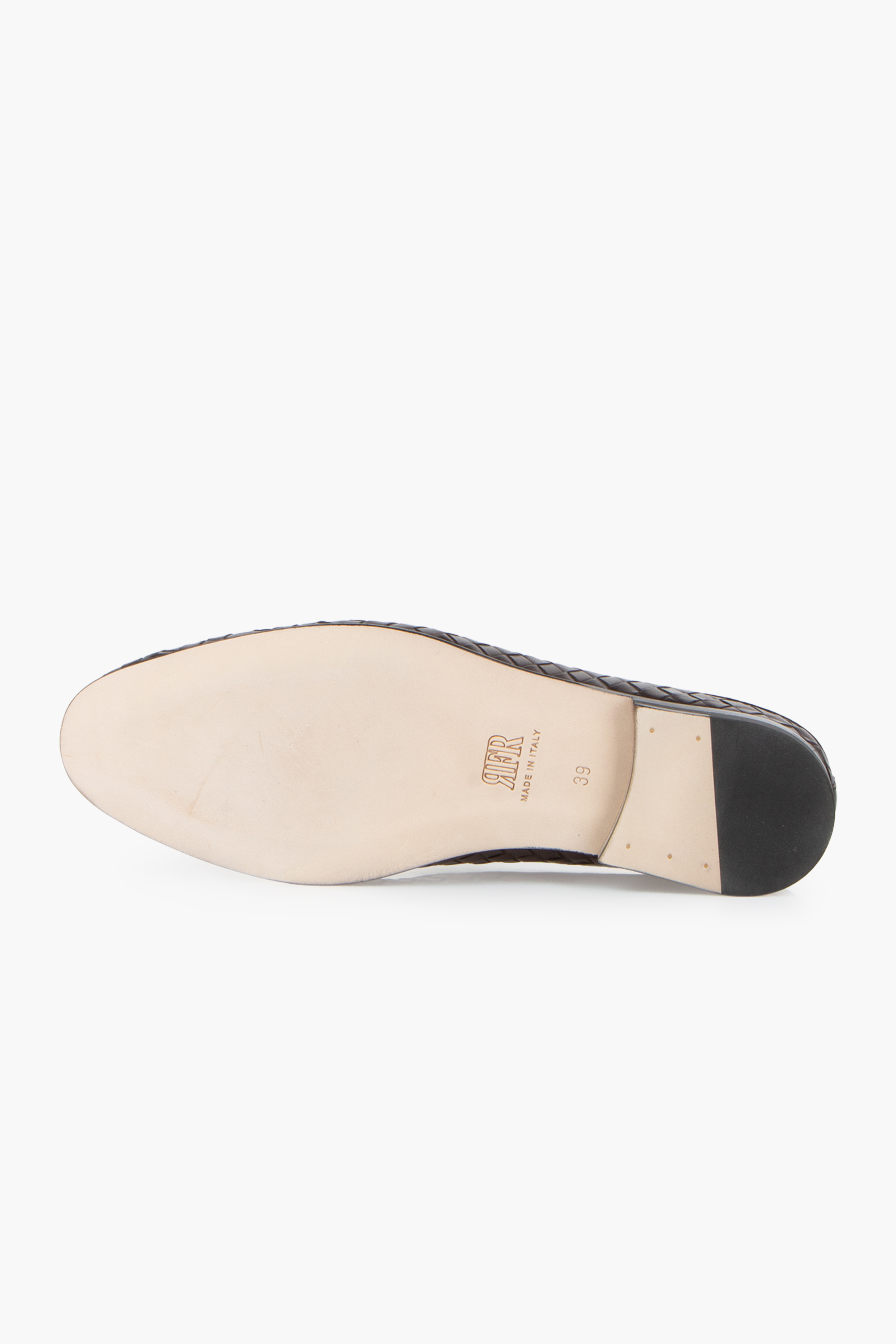 FABIANO RICCI Woven Leather Loafer