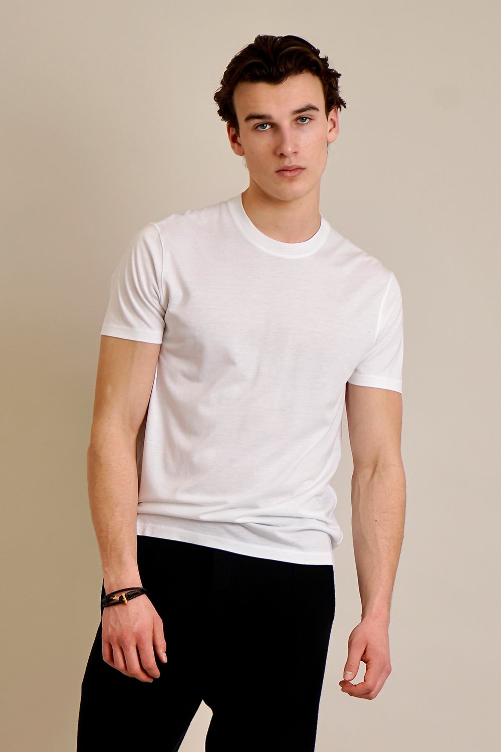 TOM FORD Regular Fit Lyocell-Cotton Jersey T-Shirt