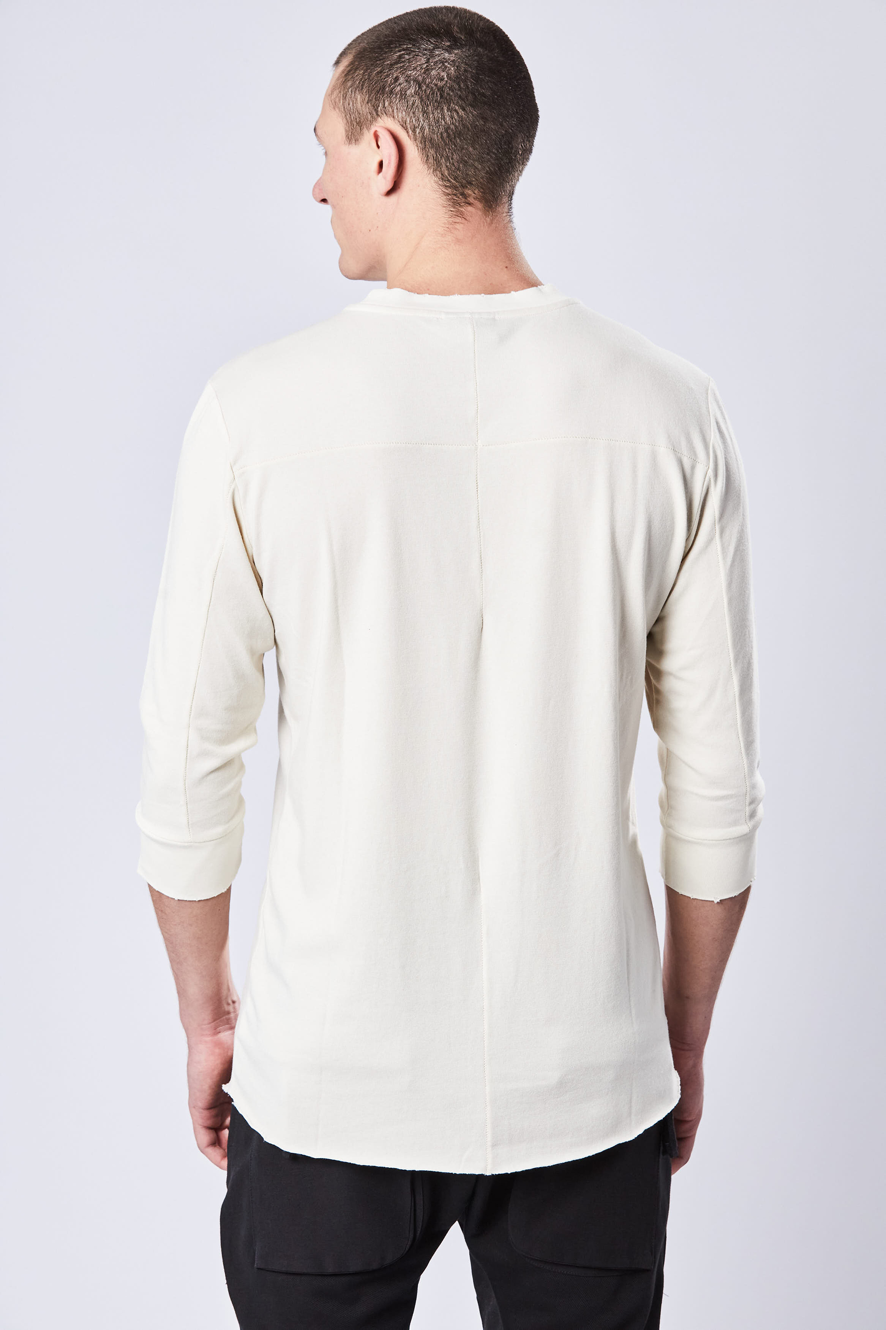 THOM KROM Half Sleeve Cotton Modal Jersey T-Shirt THOM KROM Half Sleeve Cotton Modal Jersey T-Shirt