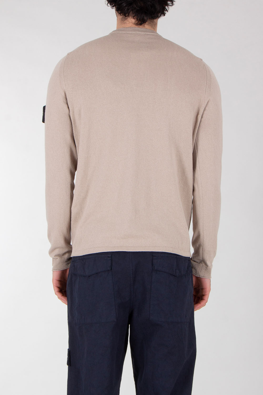 STONE ISLAND Regular Fit Crew Neck Pullover