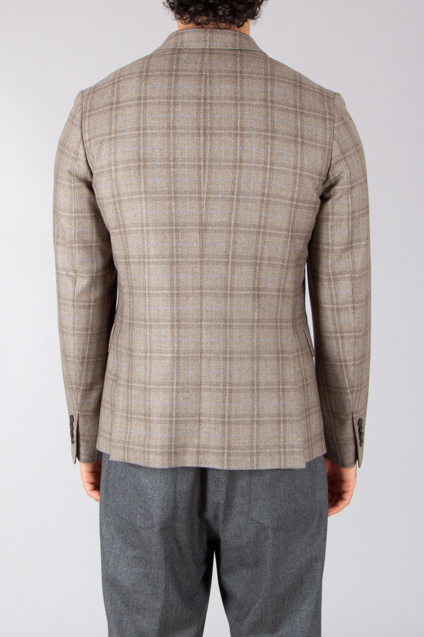 PAUL SMITH Regular Fit Checked Virgin Wool Jacket Mantel, Jacke, Blazer, Langarm, Hemd