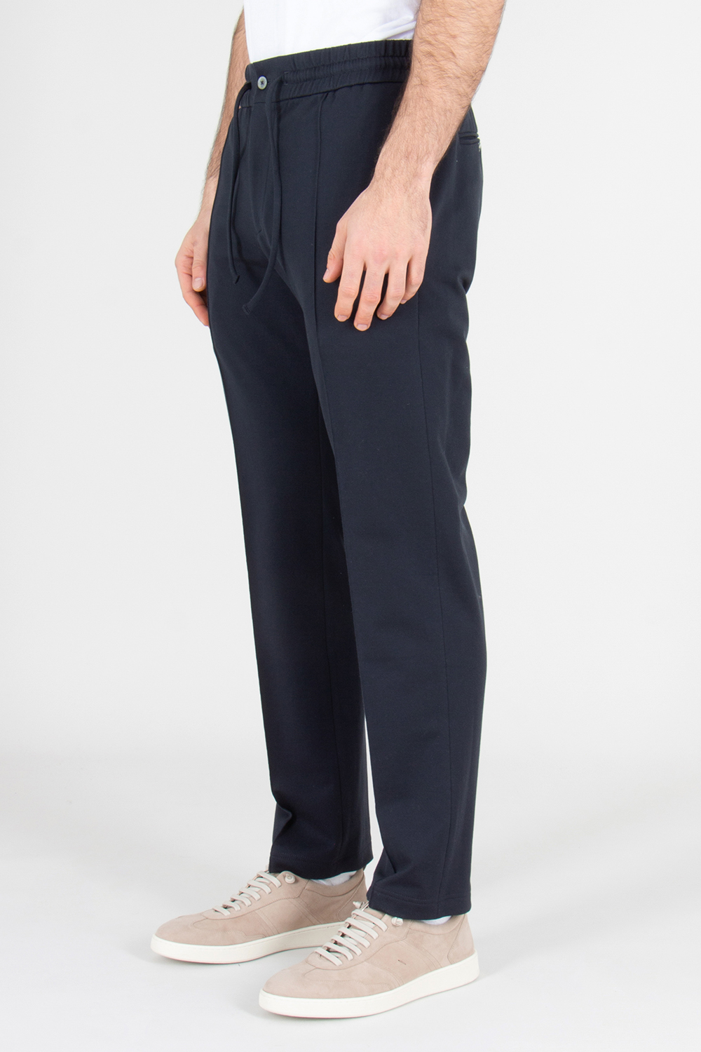 STEFAN BRANDT Slim Fit Urpima Sea Island Cotton Stretch French Terry Joggpants Jonas