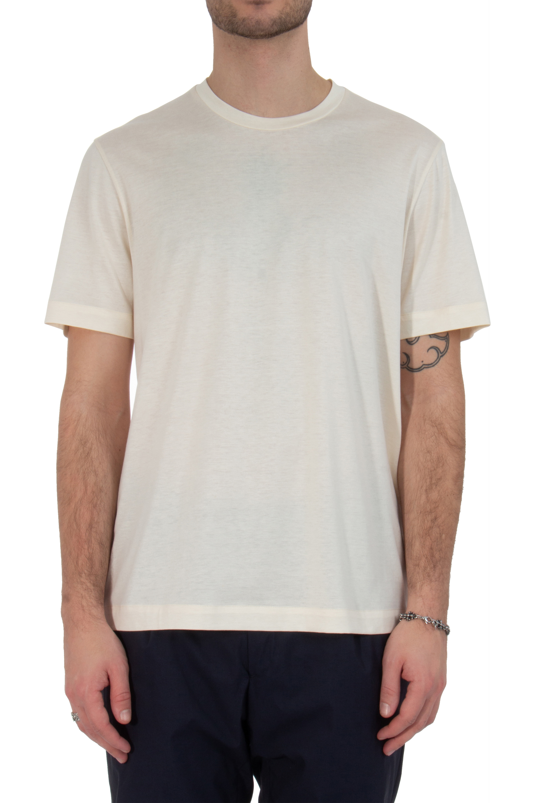 BRIONI Silk & Cotton Blend T-Shirt
