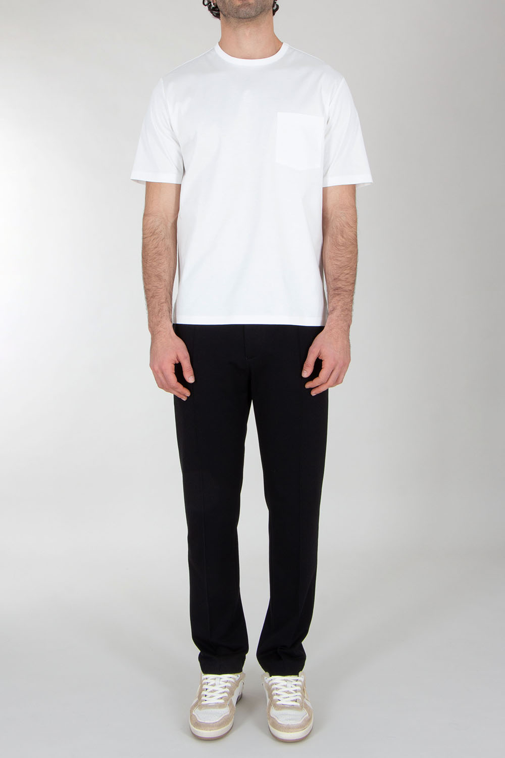 AGNONA Relaxed Fit Cotton T Shirt 