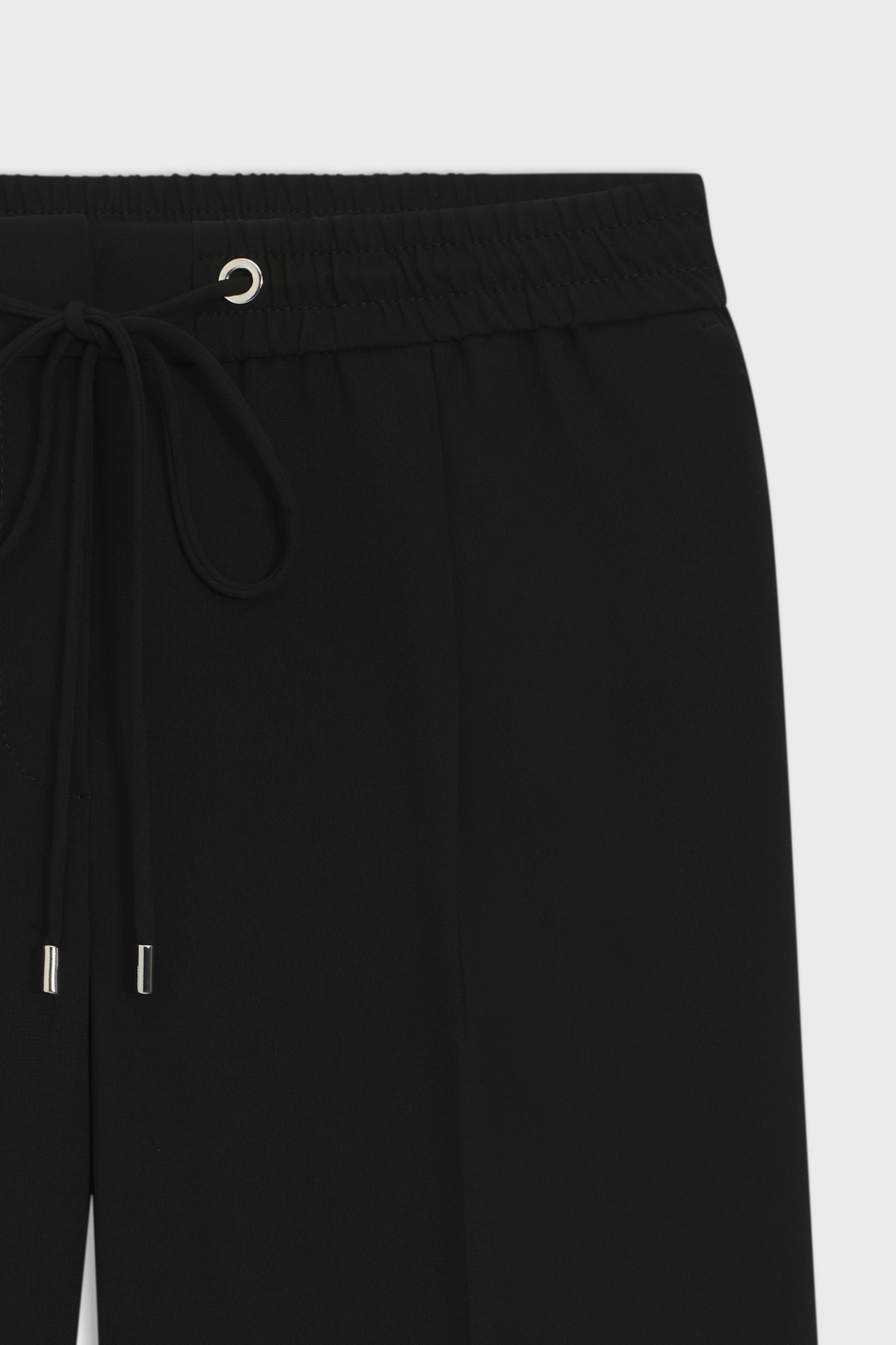 BOSS Regular Fit Japanese Crepe Pants Tariyanah Bekleidung, Kurze Hosen