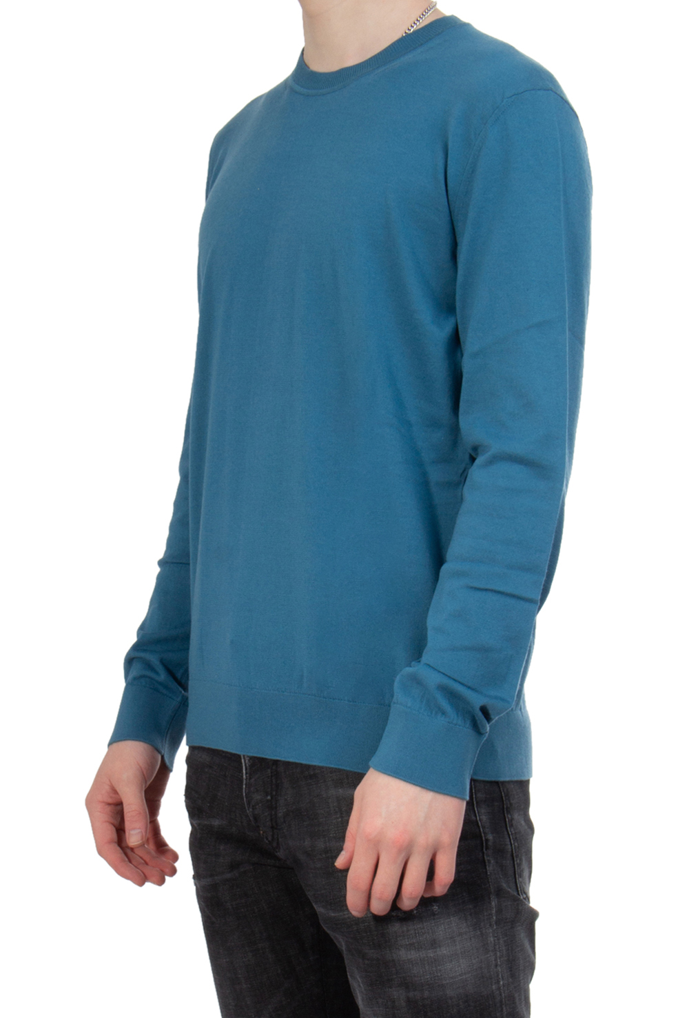 ZEGNA Baby Island Cotton Cashmere Crewneck Sweater