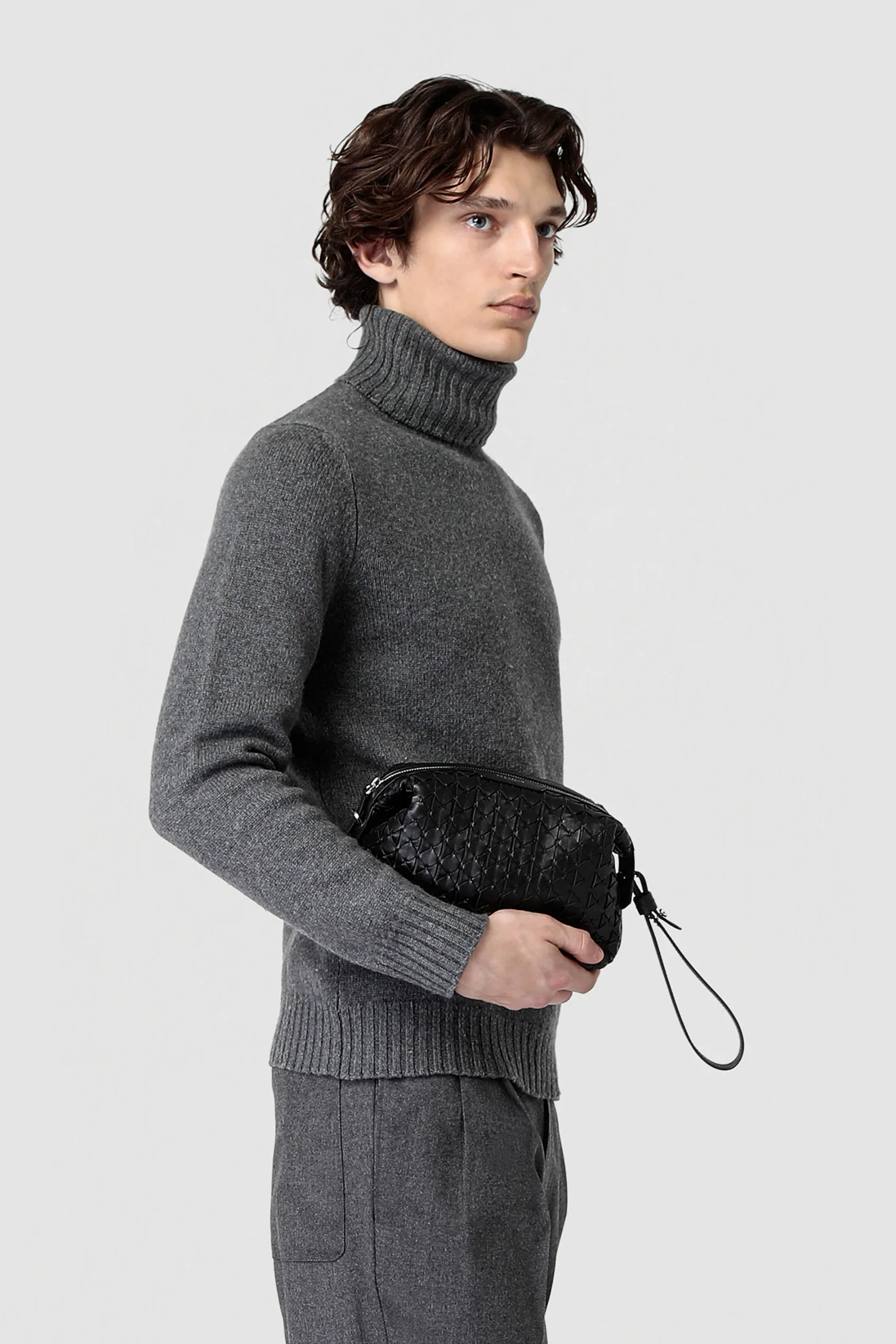 SERAPIAN 2-in-1 Mosaico Leather Clutch SERAPIAN 2-in-1 Mosaico Leather Clutch