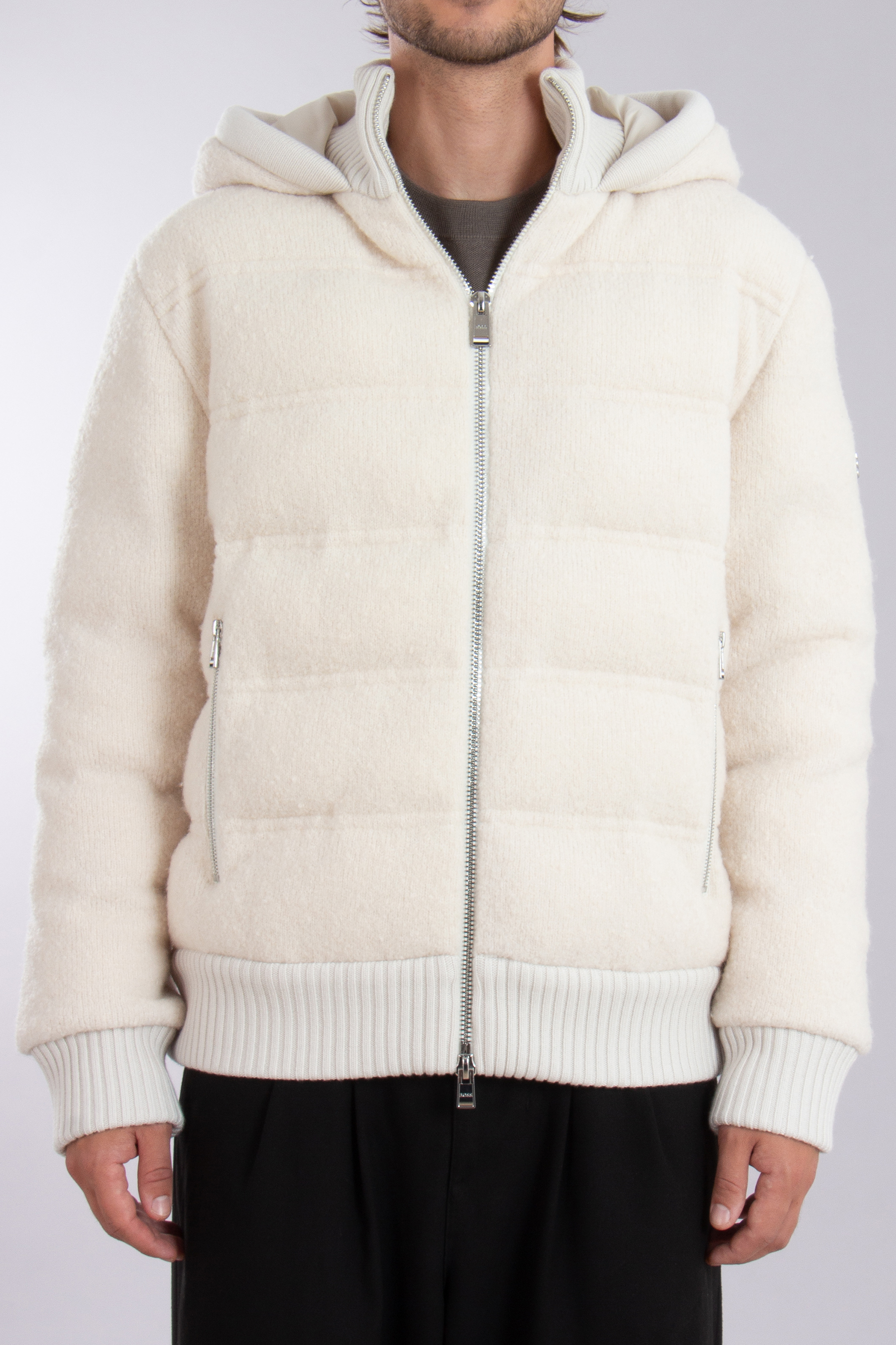 BOSS Padded Virgin Wool Blend Jacket C-Emanco BOSS Padded Virgin Wool Blend Jacket C-Emanco