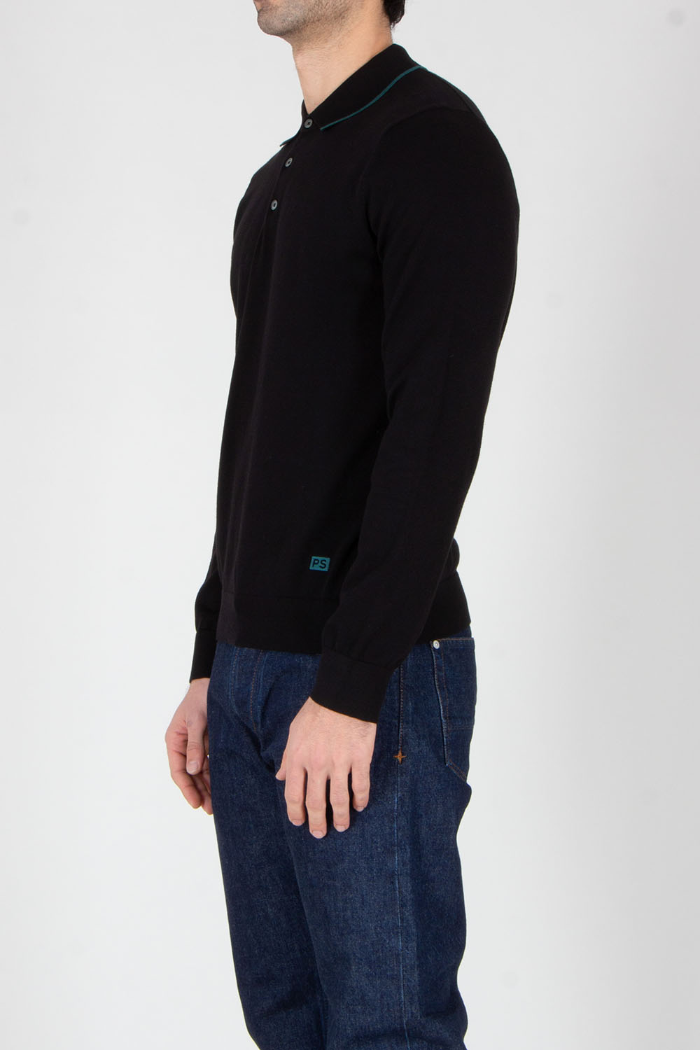 PAUL SMITH Regular Fit Organic Cotton Knit Polo