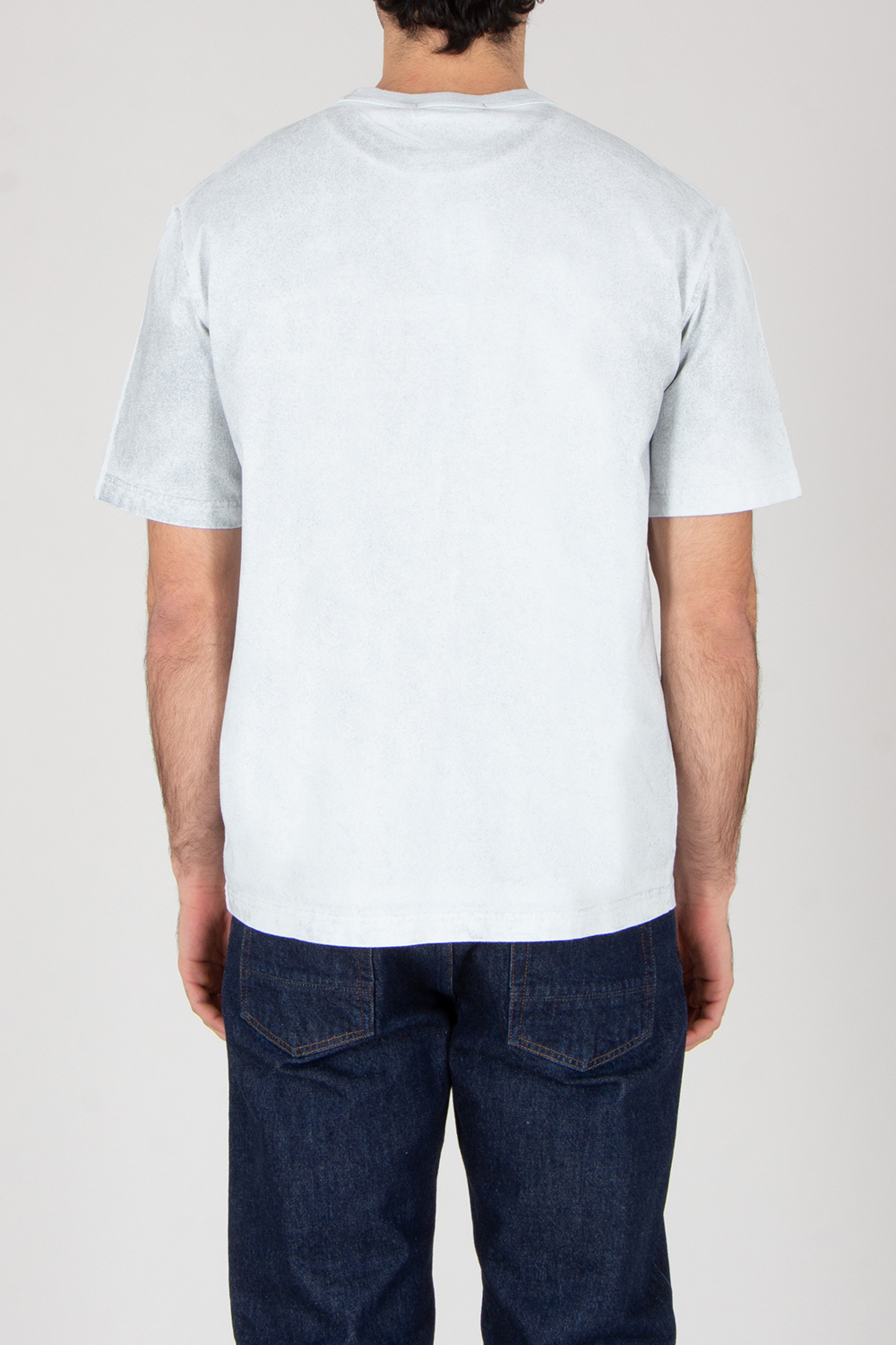 STONE ISLAND Regular Fit Reflective Combed Organic Cotton Jersey T-Shirt