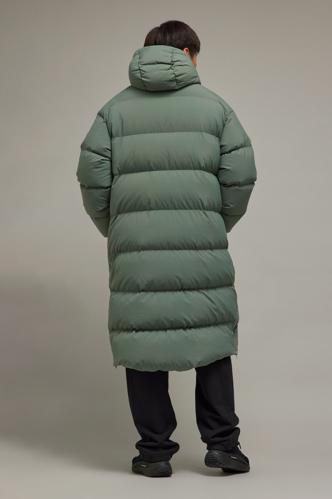 Y-3 Quilted Recycled Nylon Down Puff Parka Y-3 Quilted Recycled Nylon Down Puff Parka