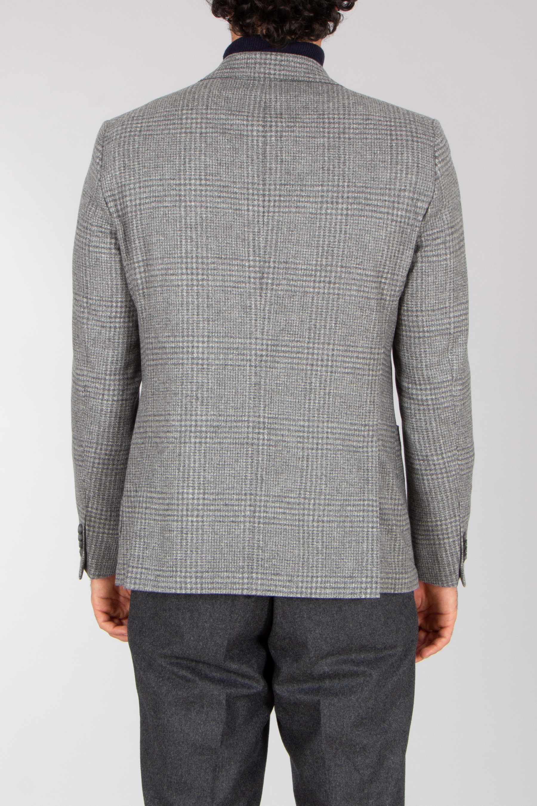 DRESSLER Regular Fit Glencheck Wool-Cashmere Blend Jacket Sendrik Mantel, Jacke, Blazer, Pullover, Langarm