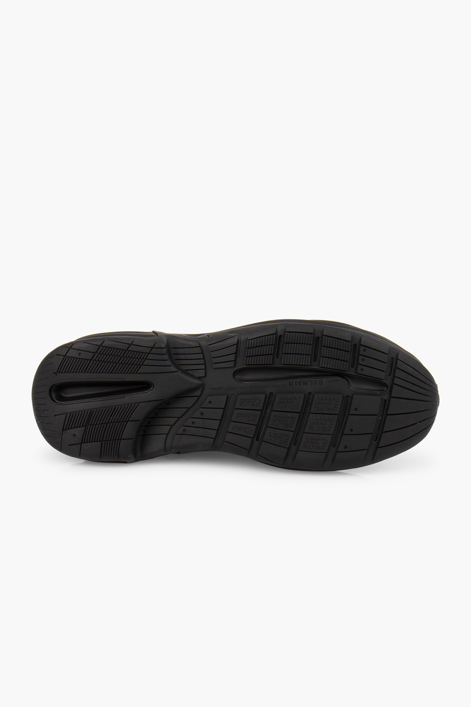 BALMAIN Low Top Faux Leather Sneakers Run-Row BALMAIN Low Top Faux Leather Sneakers Run-Row