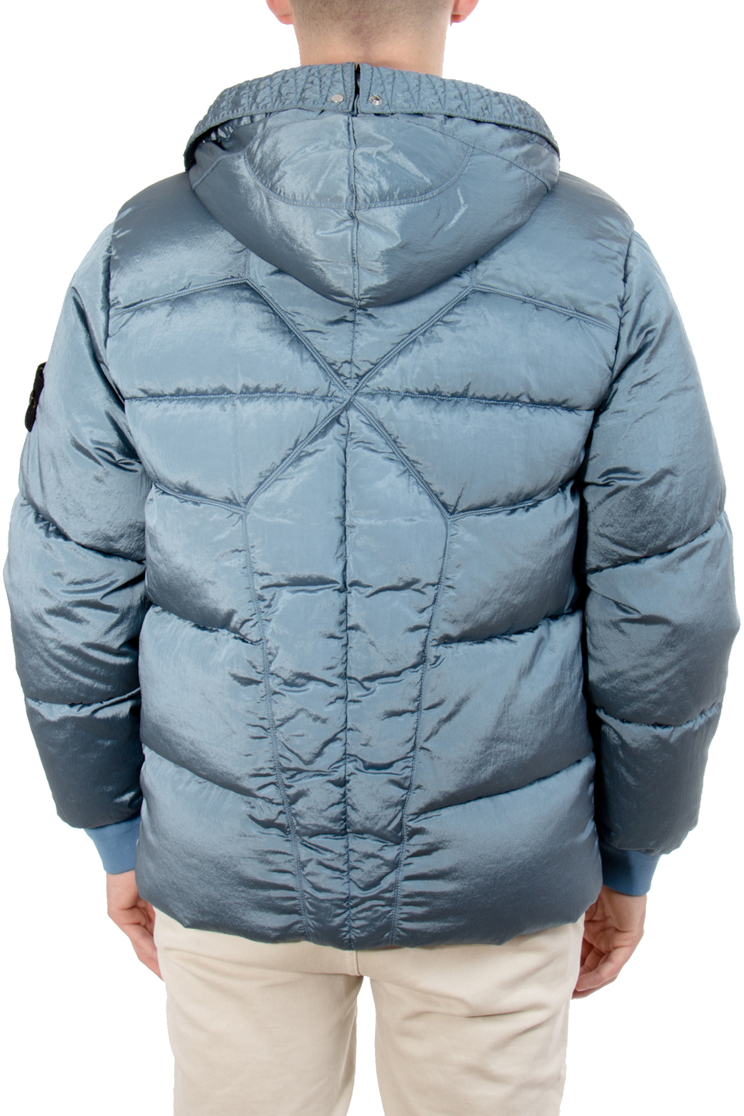 STONE ISLAND Econyl Regenerated Nylon Down Puffer Jacket STONE ISLAND Econyl Regenerated Nylon Down Puffer Jacket