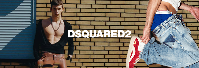 DSQUARED2 neue Kollektion, Mode für Herren, Hosen, Erwachsener, Mann, Person