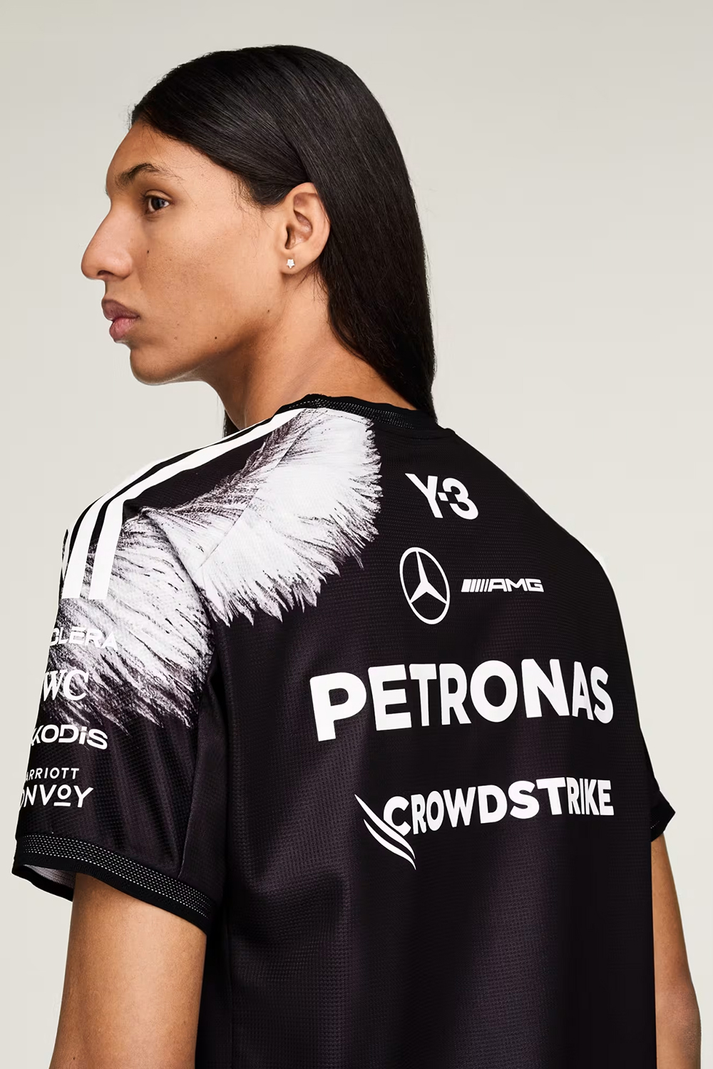 Y-3 x MERCEDES AMG PETRONAS Regular Fit Sport Jersey