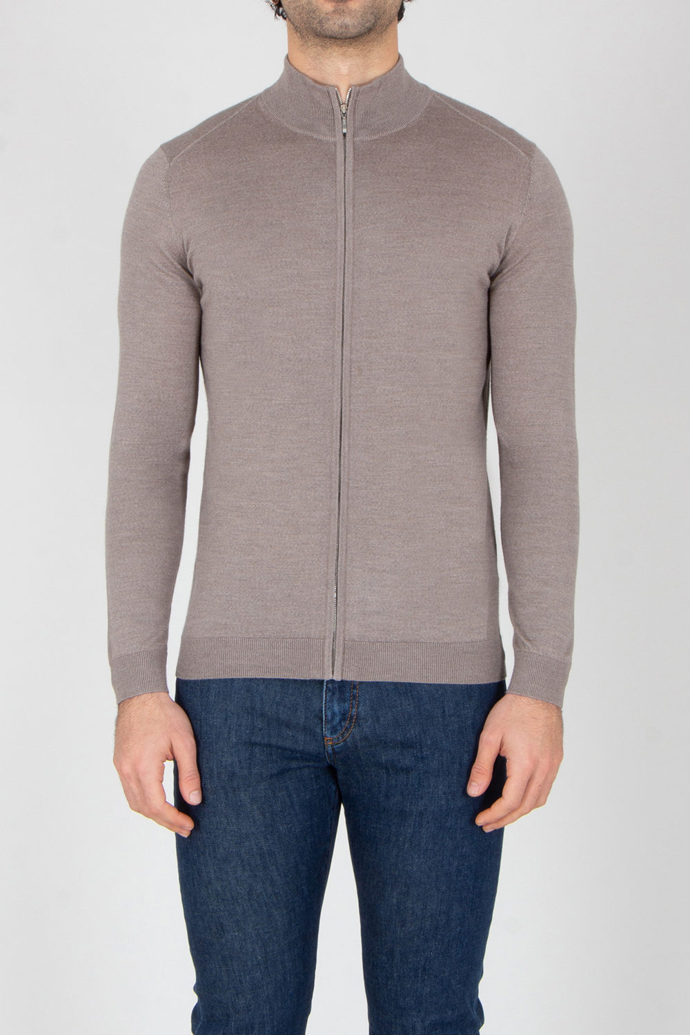 Jeanshose, Pullover, Erwachsener, Mann, Person