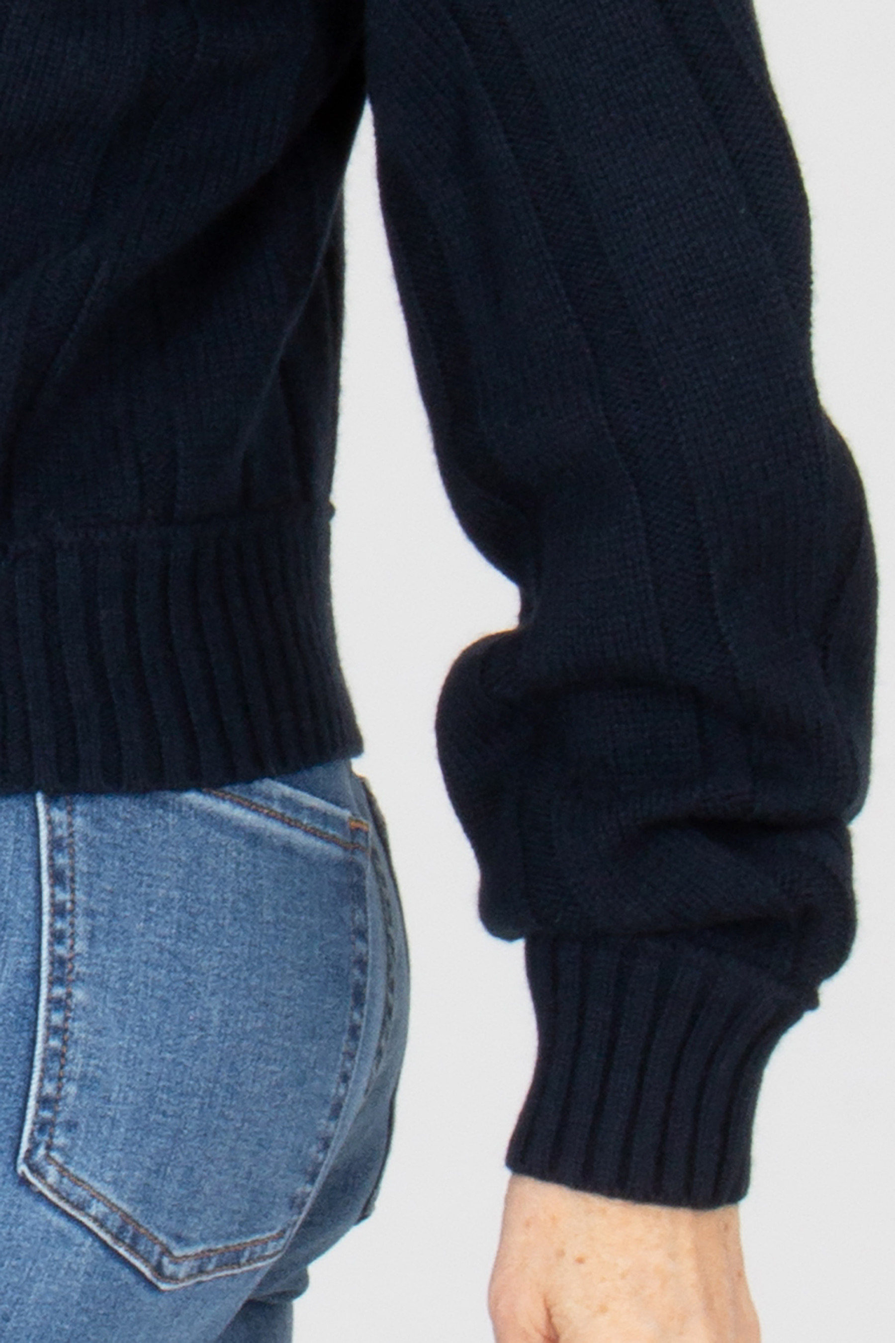 Hosen, Jeanshose, Strickwaren, Pullover, Langarm