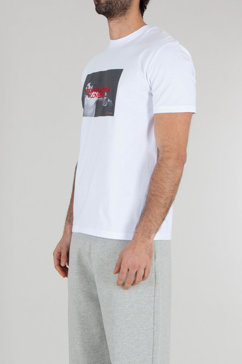ELITÈ Regular Fit Wino Graphic Print & Embroidery Cotton Jersey T-Shirt