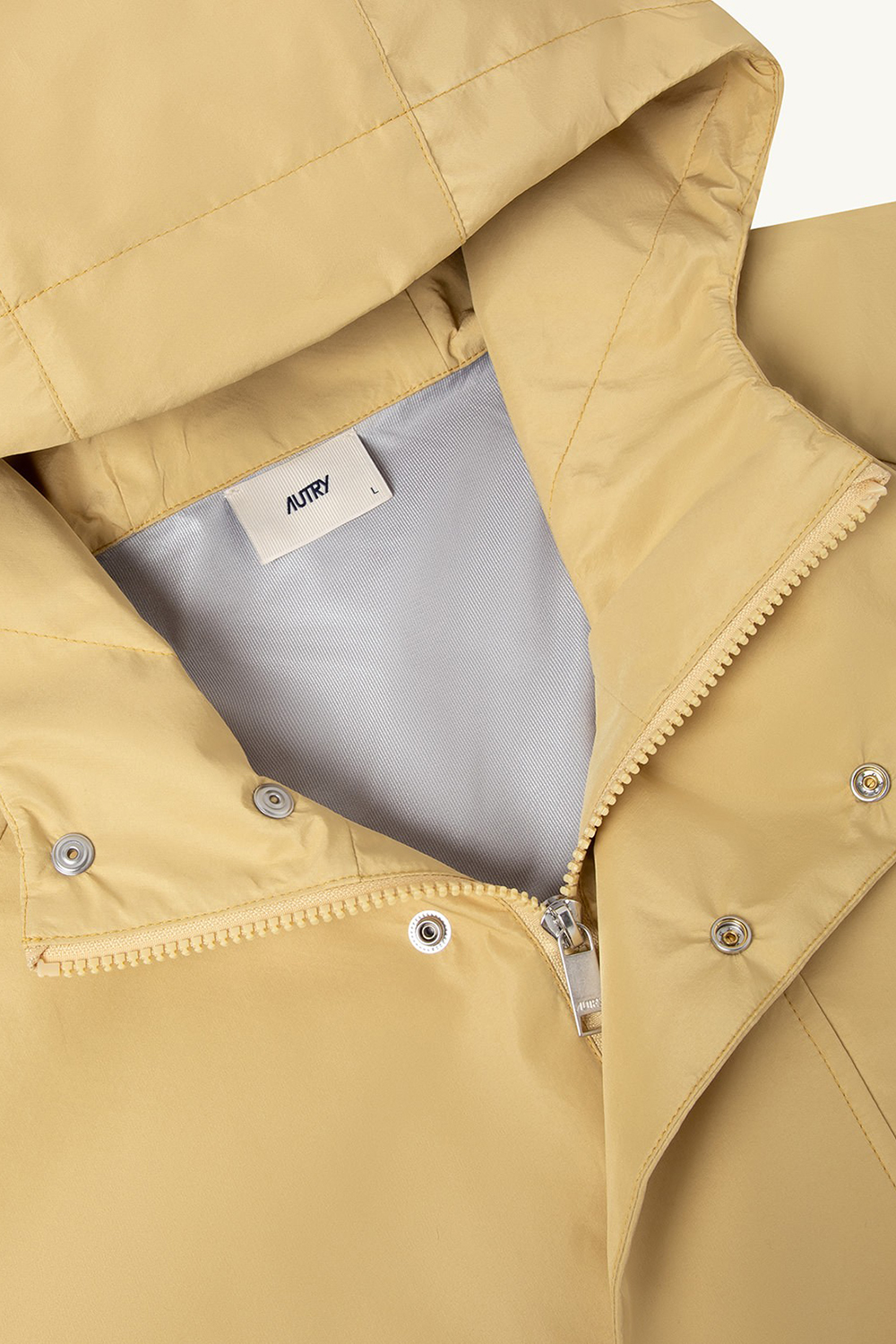 AUTRY Regular Fit Technical Fabric Parka