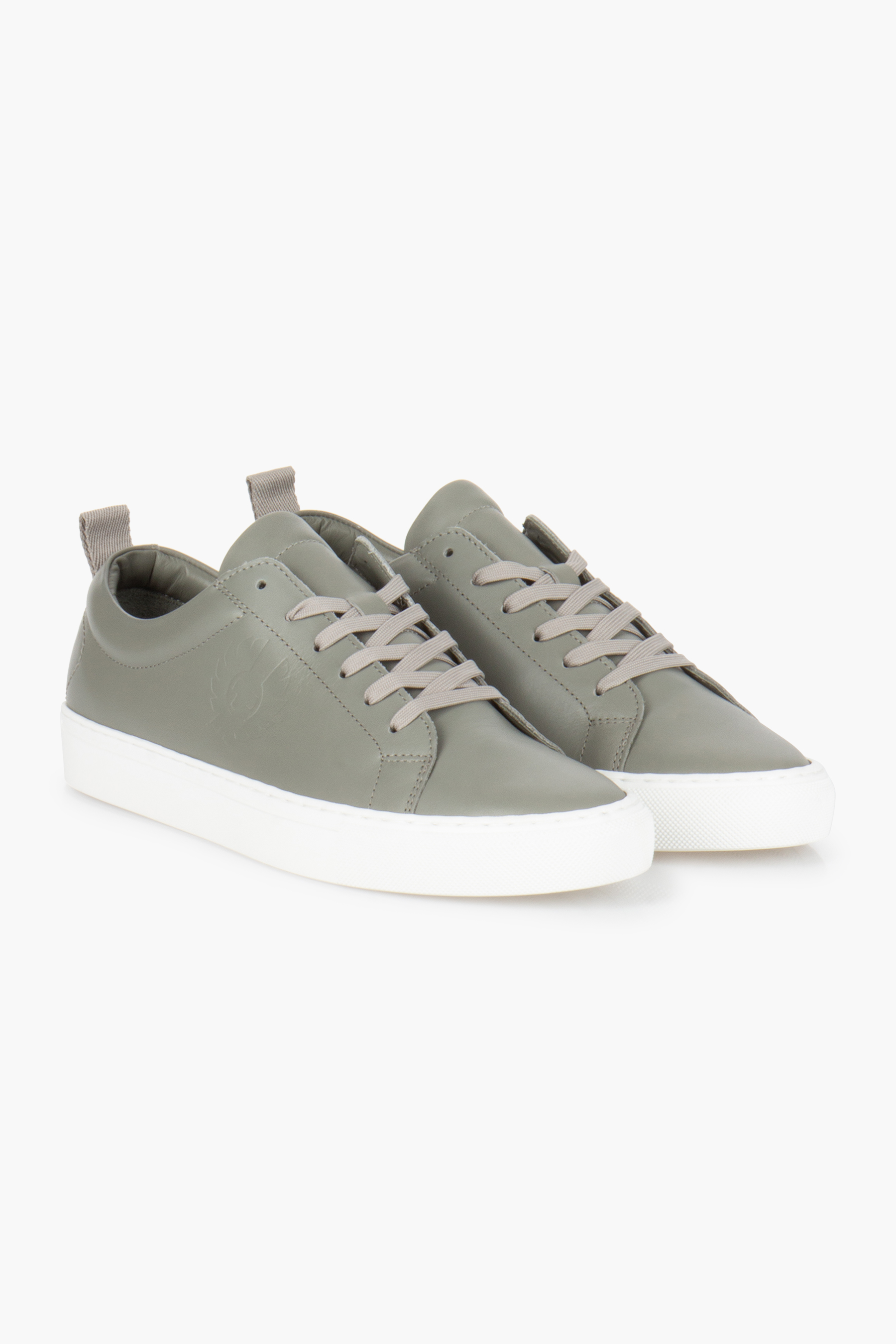BELSTAFF Leather Sneakers Walton Schuhwerk, Schuh, Sneaker, Leinwand, Wildleder