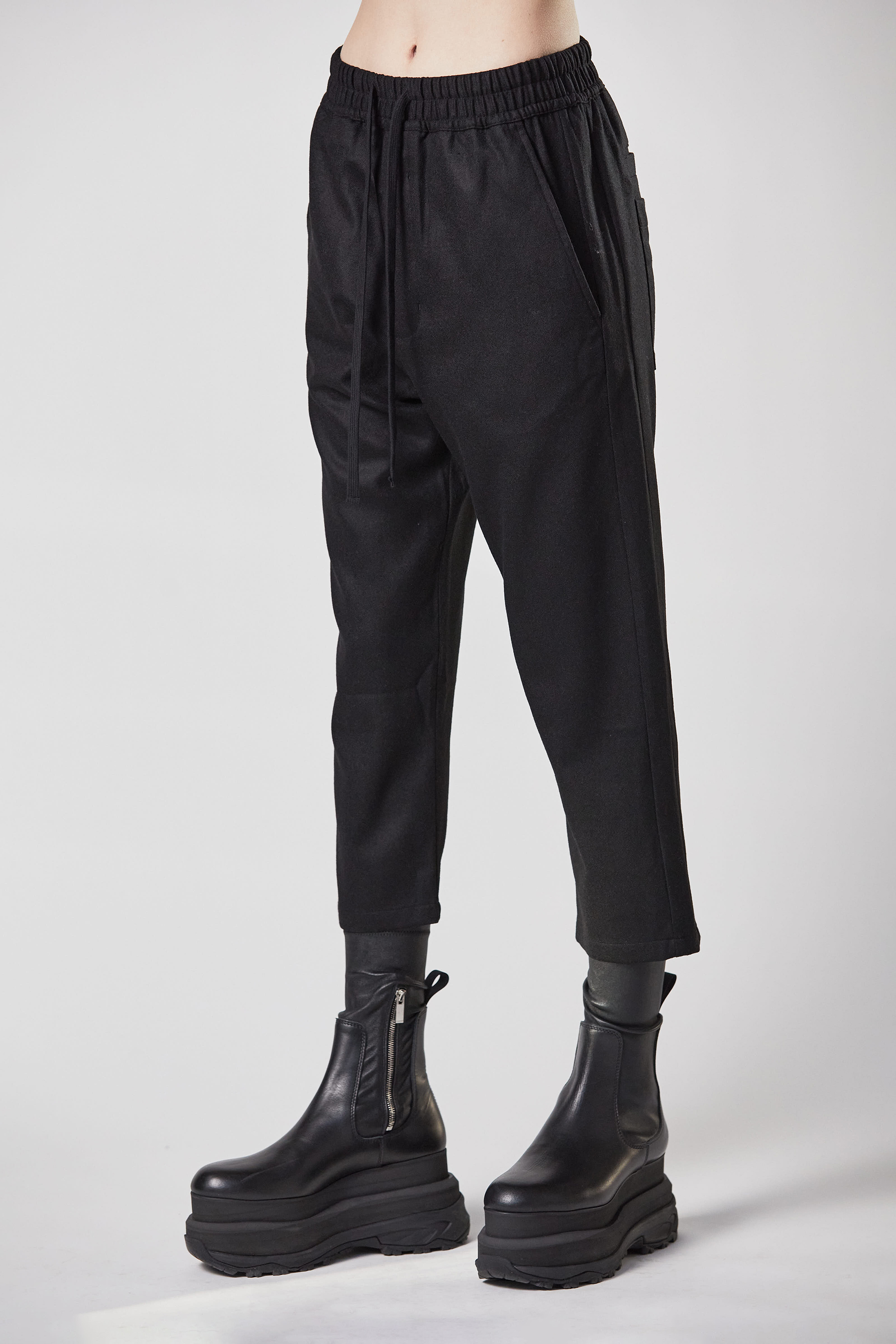 THOM KROM Low Crotch Wool Stretch Pants THOM KROM Low Crotch Wool Stretch Pants