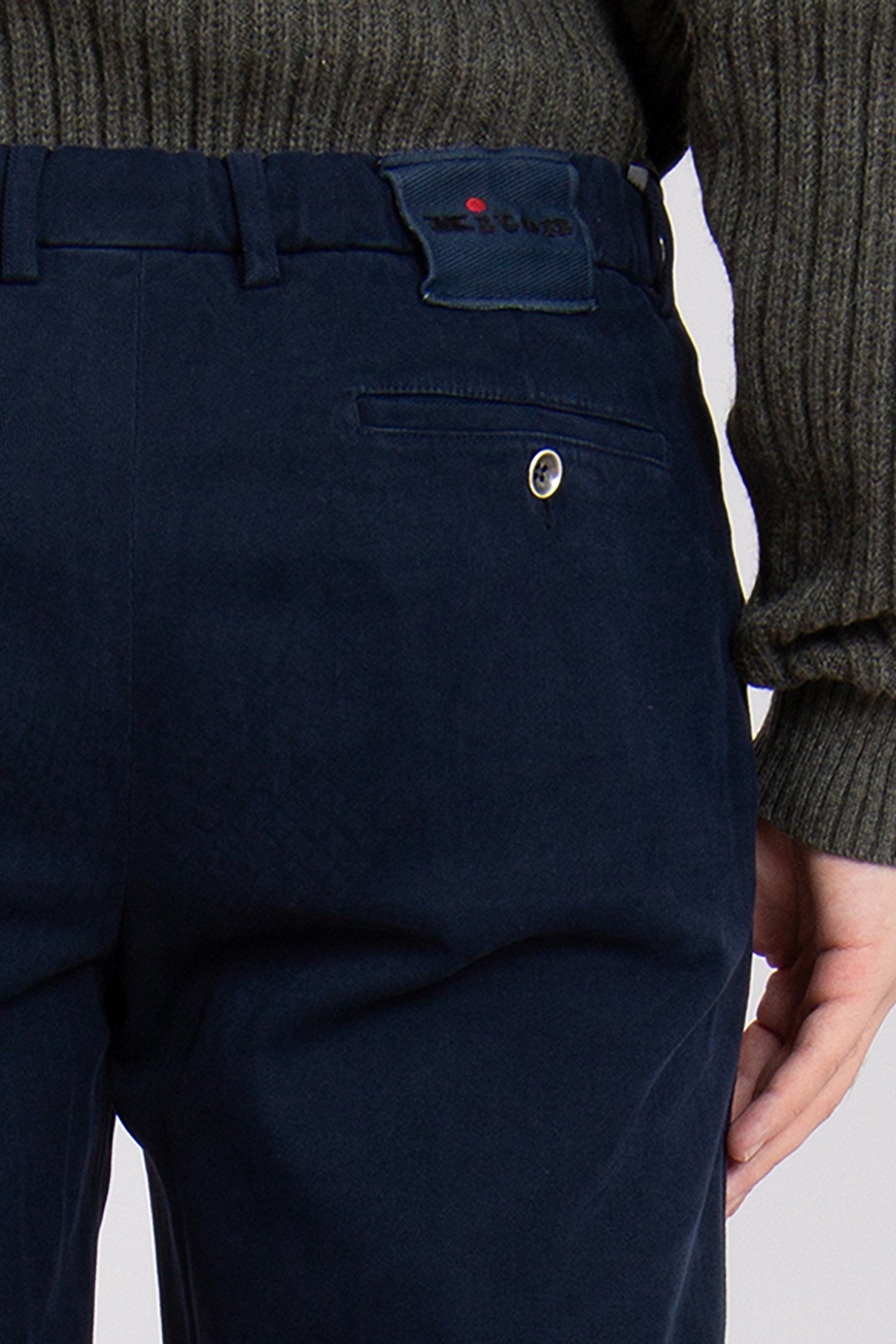 KITON Cotton Stretch Chino Pants KITON Cotton Stretch Chino Pants