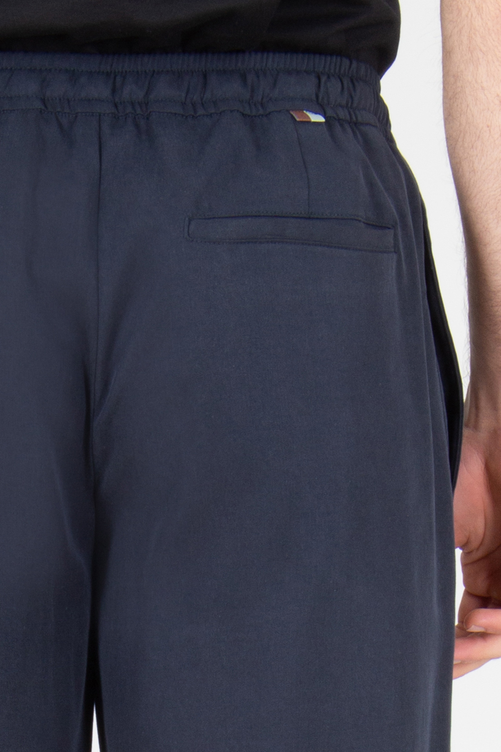 CANALI Regular Fit Lyocell Drawstring Pants