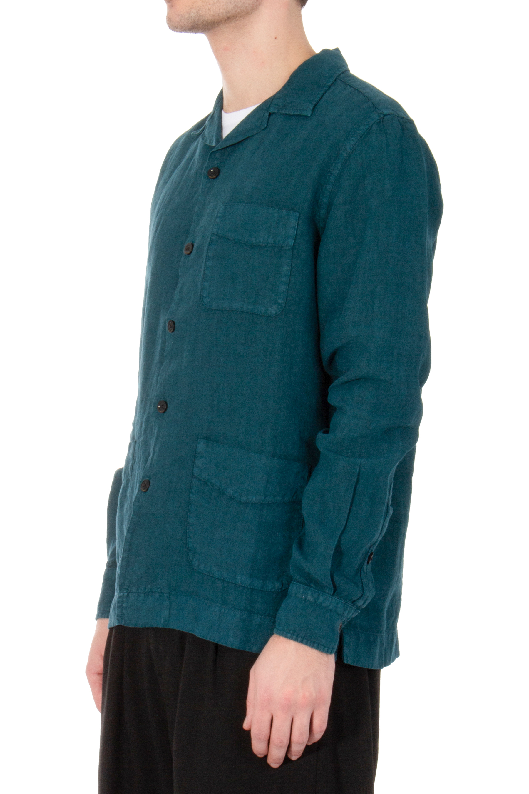 BOGLIOLI Relaxed Fit Linen Shirt BOGLIOLI Relaxed Fit Linen Shirt