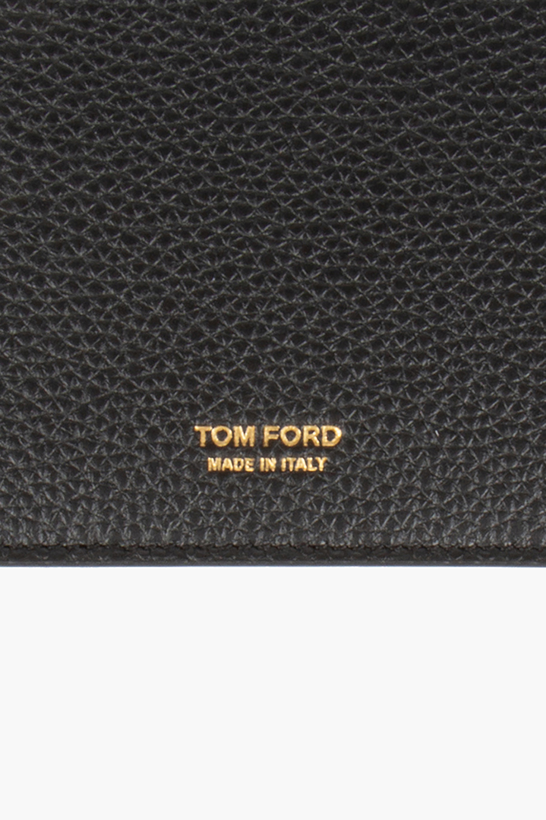 TOM FORD Grained Leather Bifold Wallet Zubehor