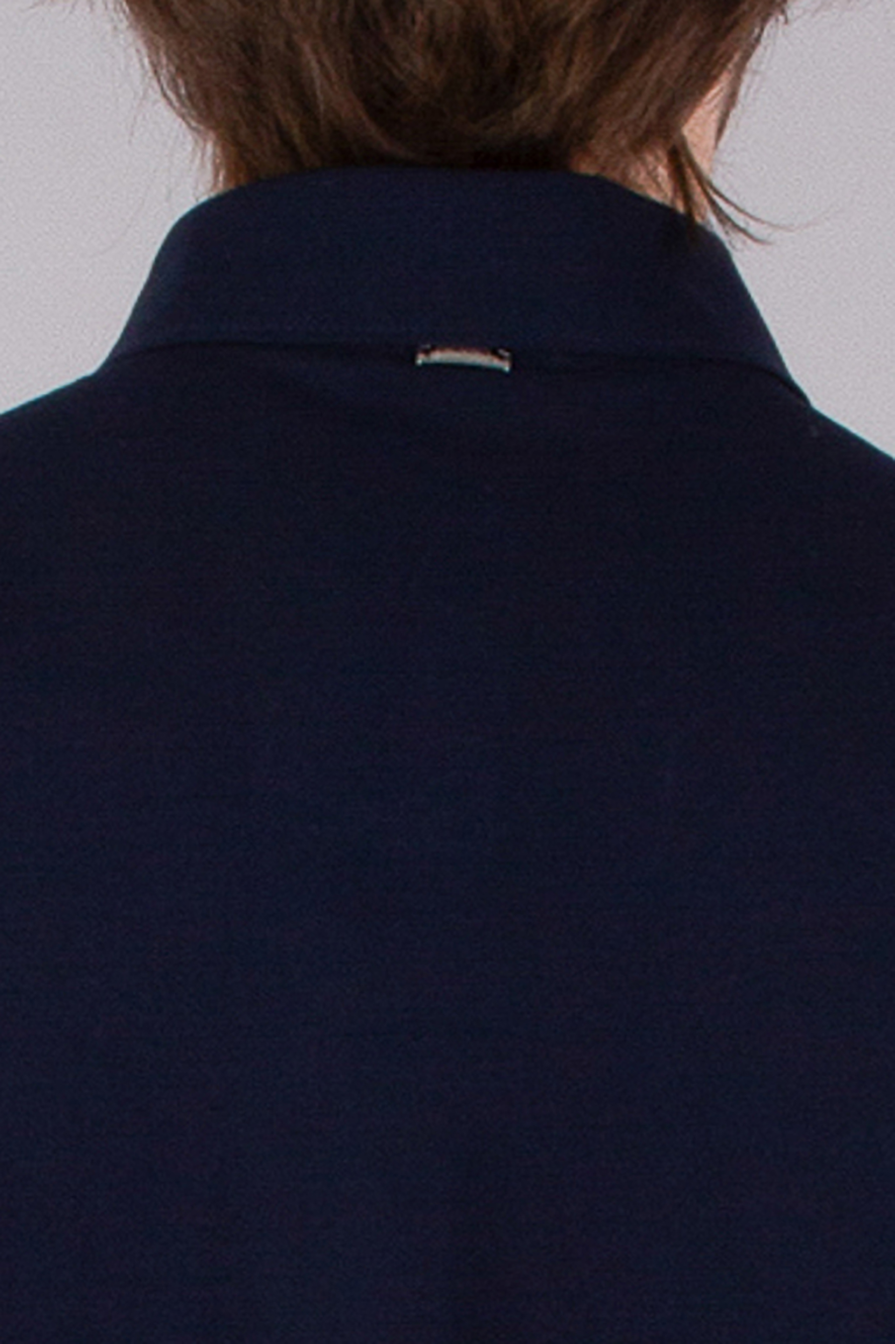 HERNO Regular Fit Voile Crêpe Jersey Polo Shirt HERNO Regular Fit Voile Crêpe Jersey Polo Shirt