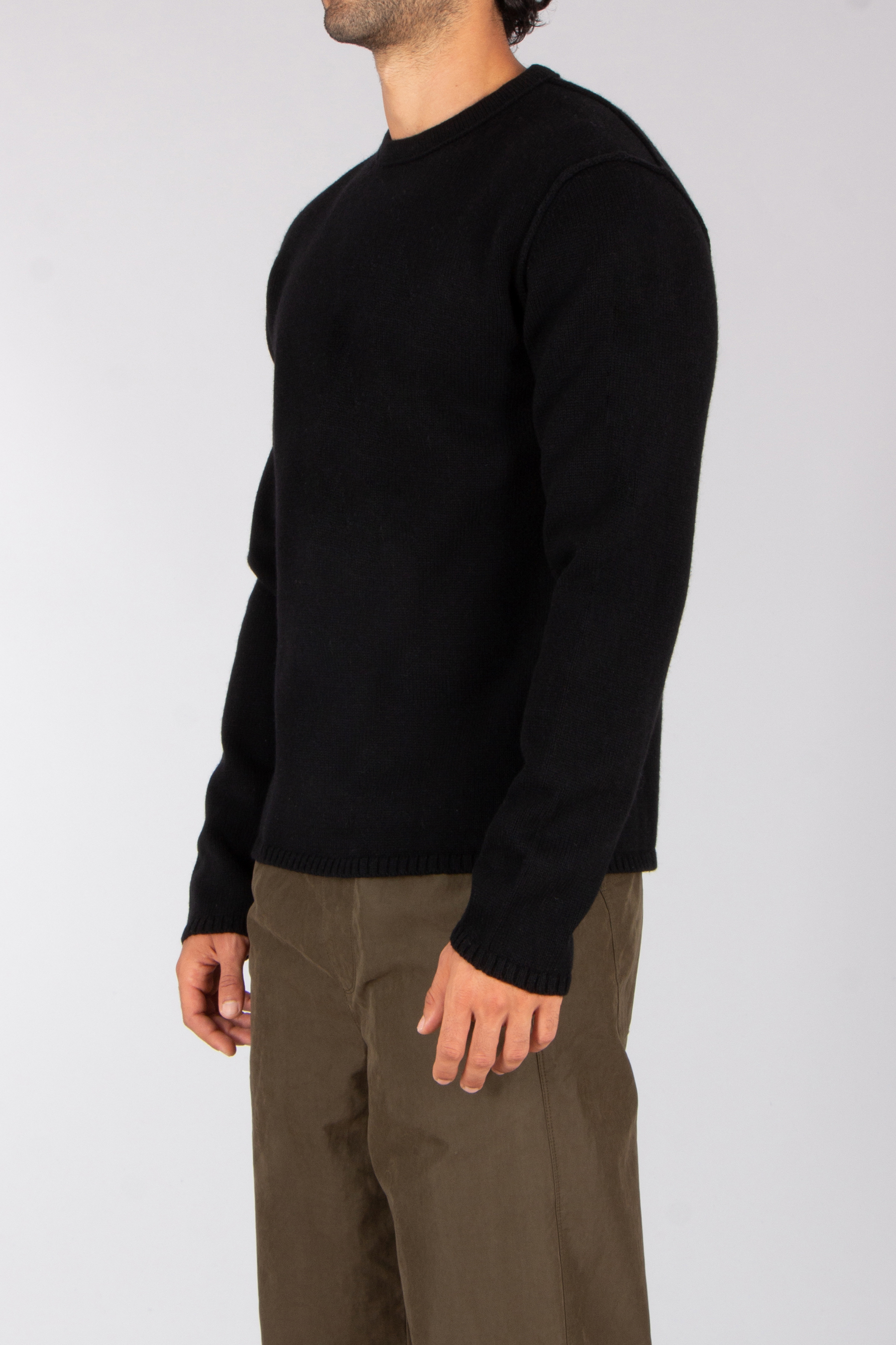 Strickwaren, Pullover, Langarm, Mann, Person