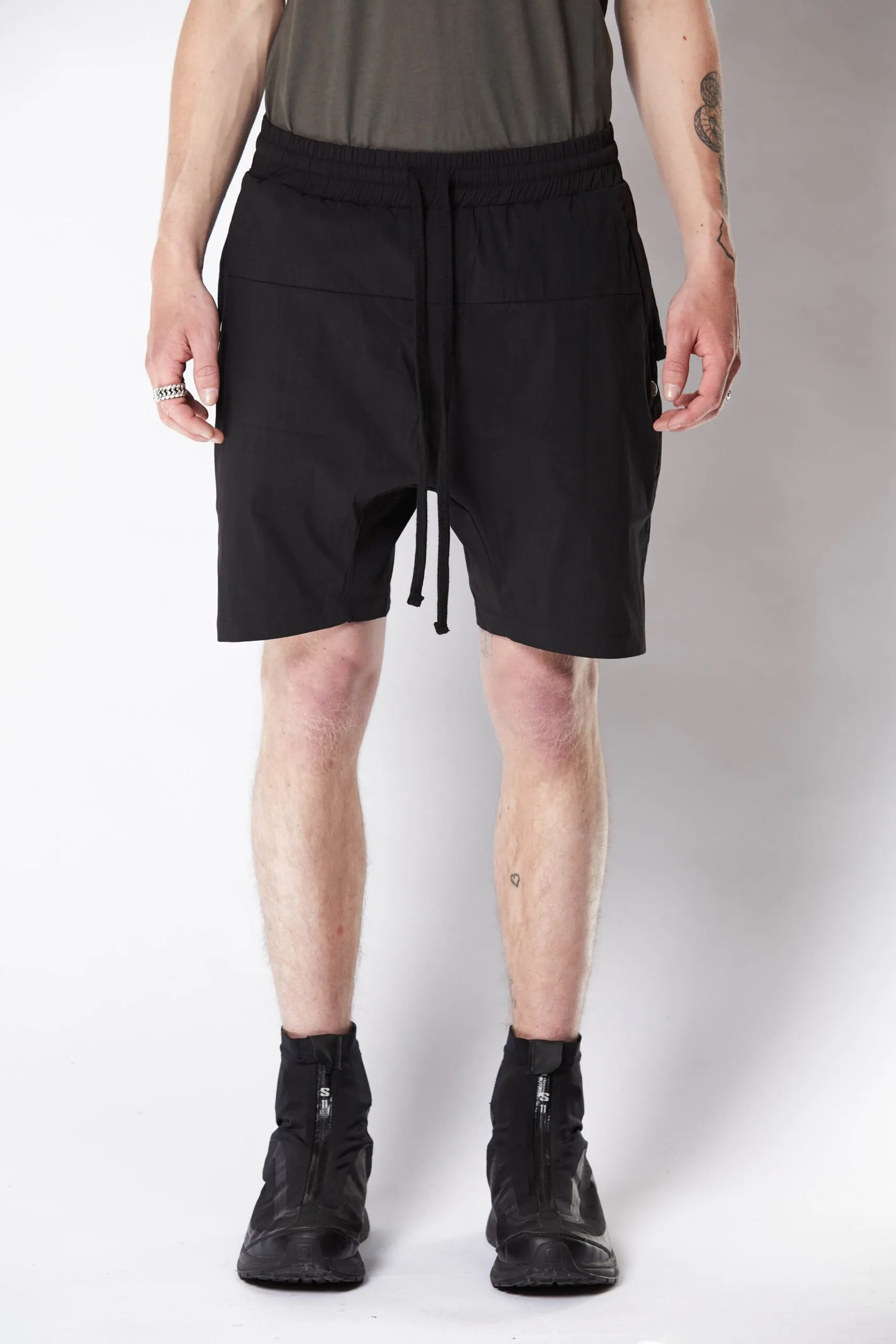 THOM KROM Woven Stretch Cotton Shorts THOM KROM Woven Stretch Cotton Shorts