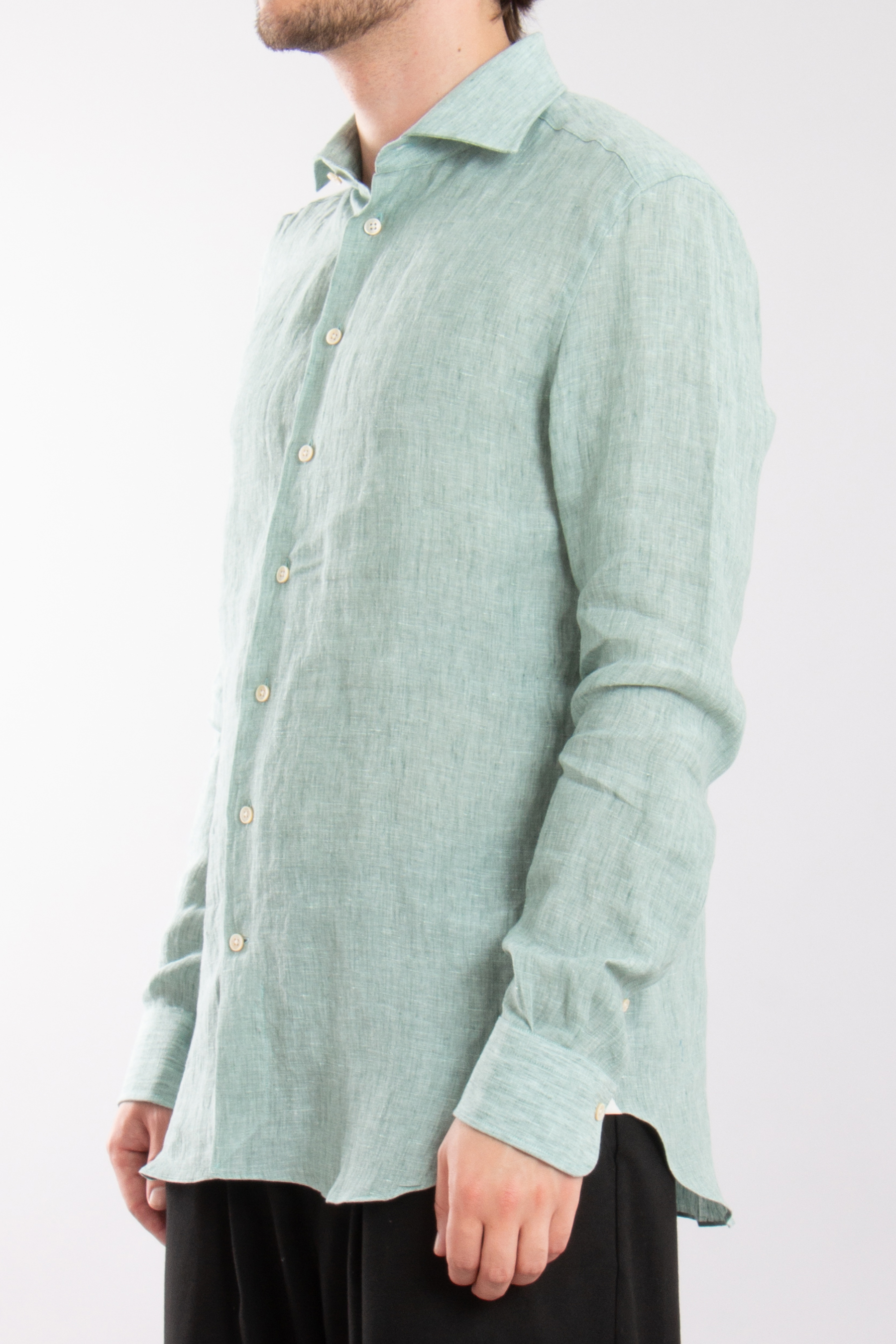 EMANUELE MAFFEIS Linen Shirt Eduardo Maldive EMANUELE MAFFEIS Linen Shirt Eduardo Maldive