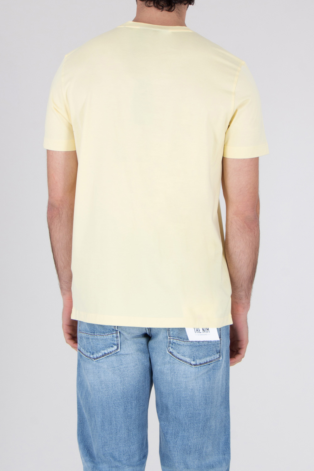 BOSS X BECKHAM Relaxed Fit Cotton Silk T-Shirt