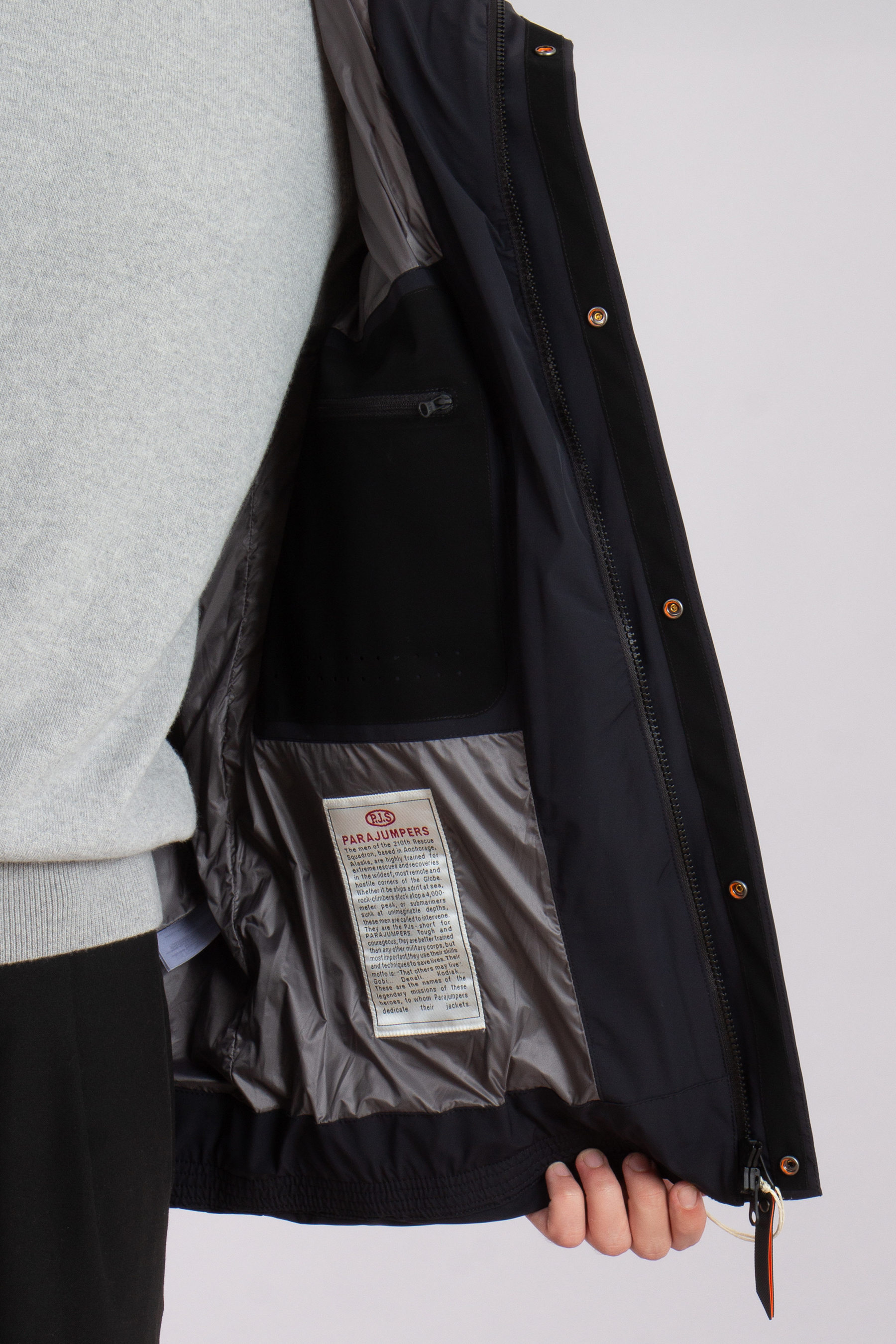 PARAJUMPERS Nylon Blend Stretch Hooded Down Jacket Kazu PARAJUMPERS Nylon Blend Stretch Hooded Down Jacket Kazu