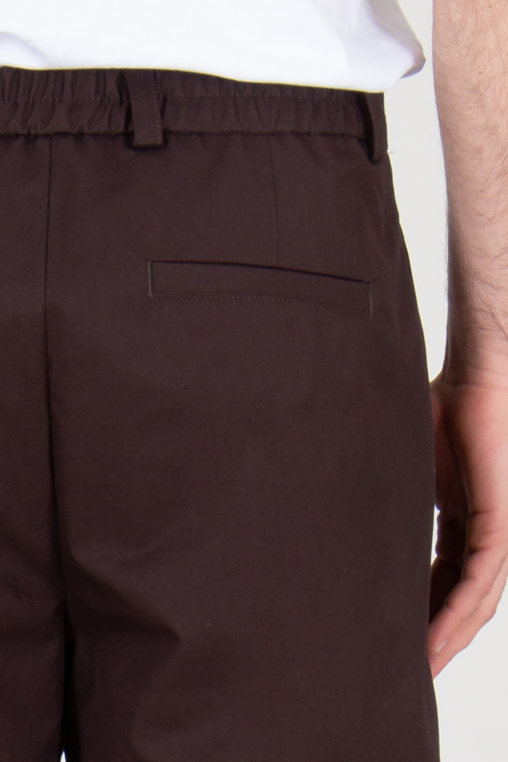 BECKHAM x BOSS Regular Fit Pleated Shorts 