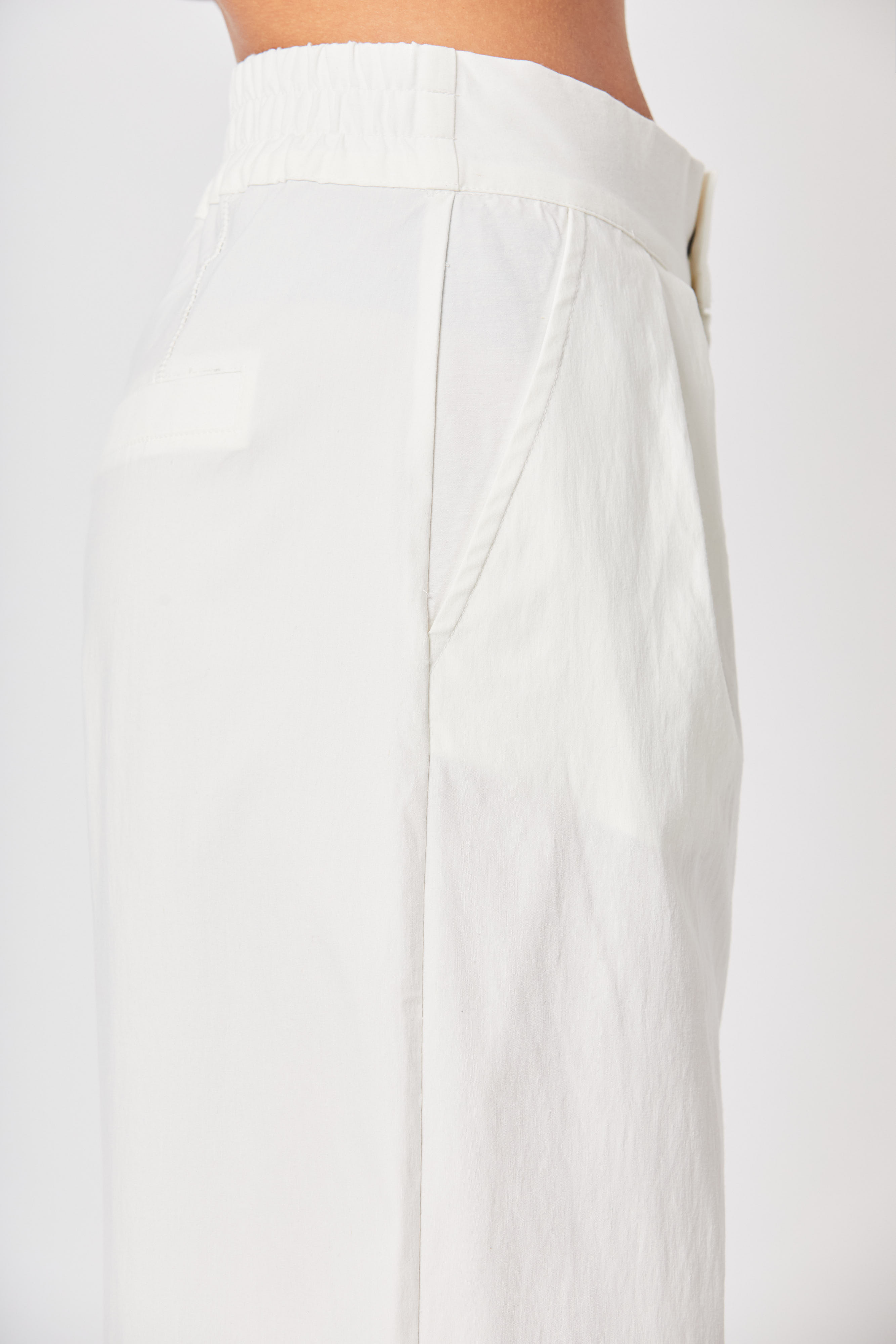 THOM KROM Wide Leg Woven Stretch Pants THOM KROM Wide Leg Woven Stretch Pants