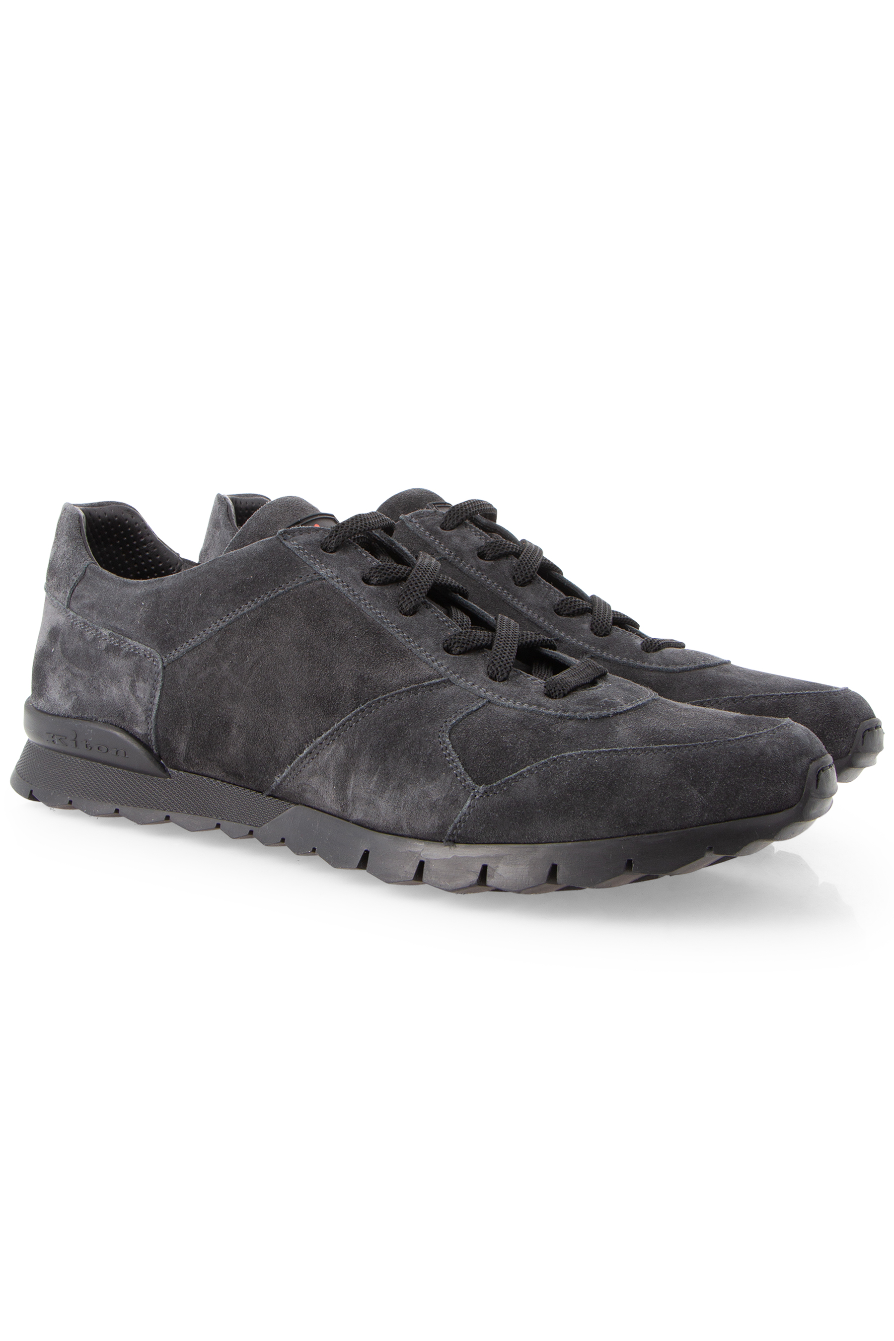 KITON Calfskin Suede Sneakers KITON Calfskin Suede Sneakers