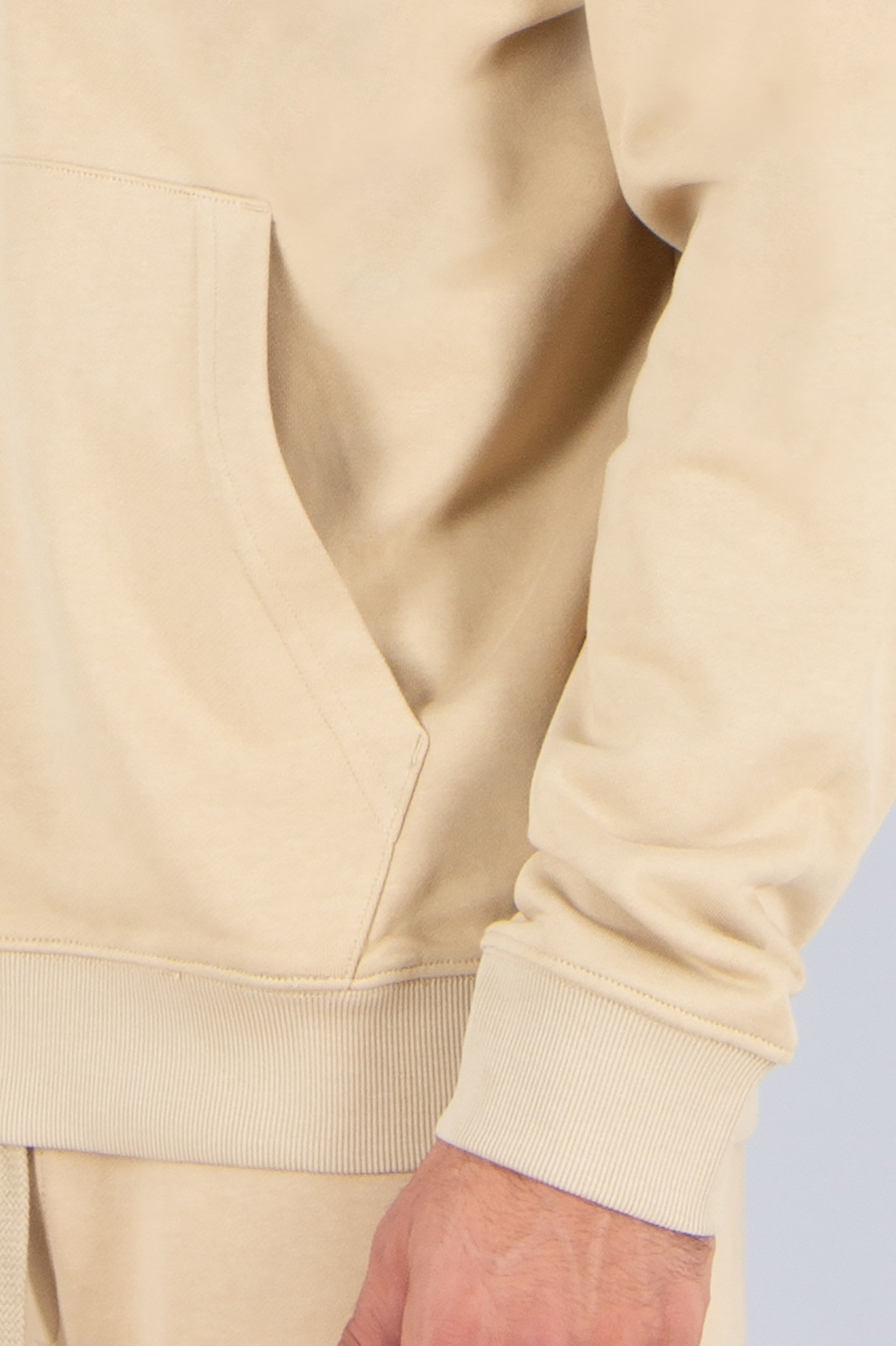 HUGO Relaxed Fit Cotton French Terry Zip-Up Hoodie Dapozip Langarm, Ärmel, Mantel, Pullover, Person