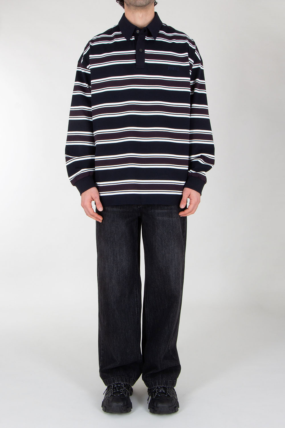 JUNN.J Wide Leg washed Denim Jeans