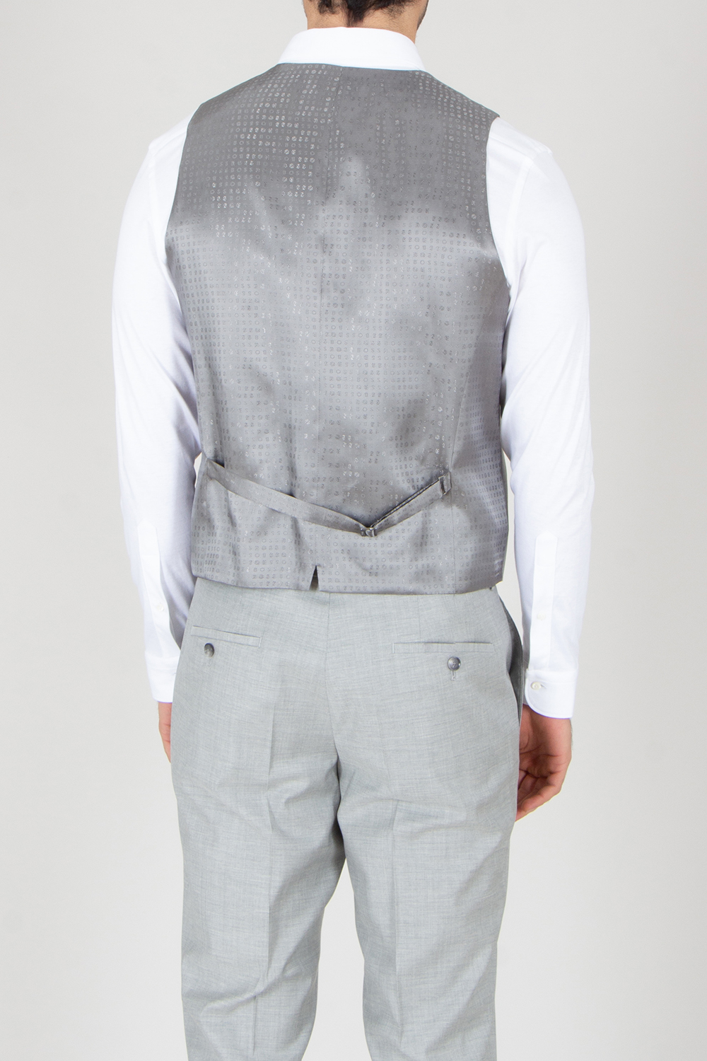 BOSS Slim Fit Virgin Wool Stretch Blend Suit Waistcoat H-Huge