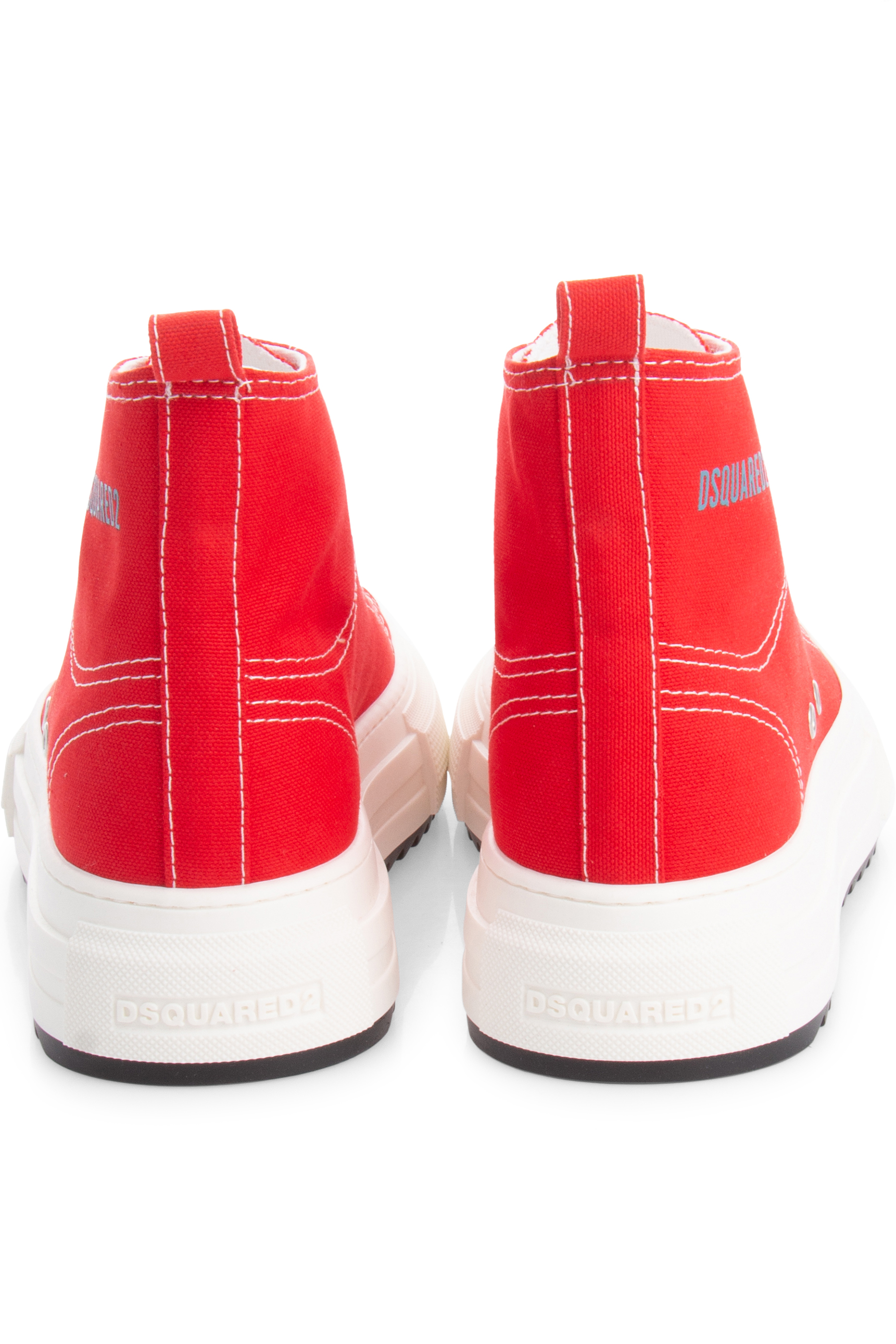 DSQUARED2 High Top Canvas Sneakers Berlin DSQUARED2 High Top Canvas Sneakers Berlin